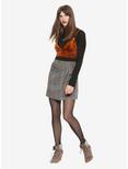 Outlander Faux Side-Tie Skirt Hot Topic Exclusive, PLAID, alternate