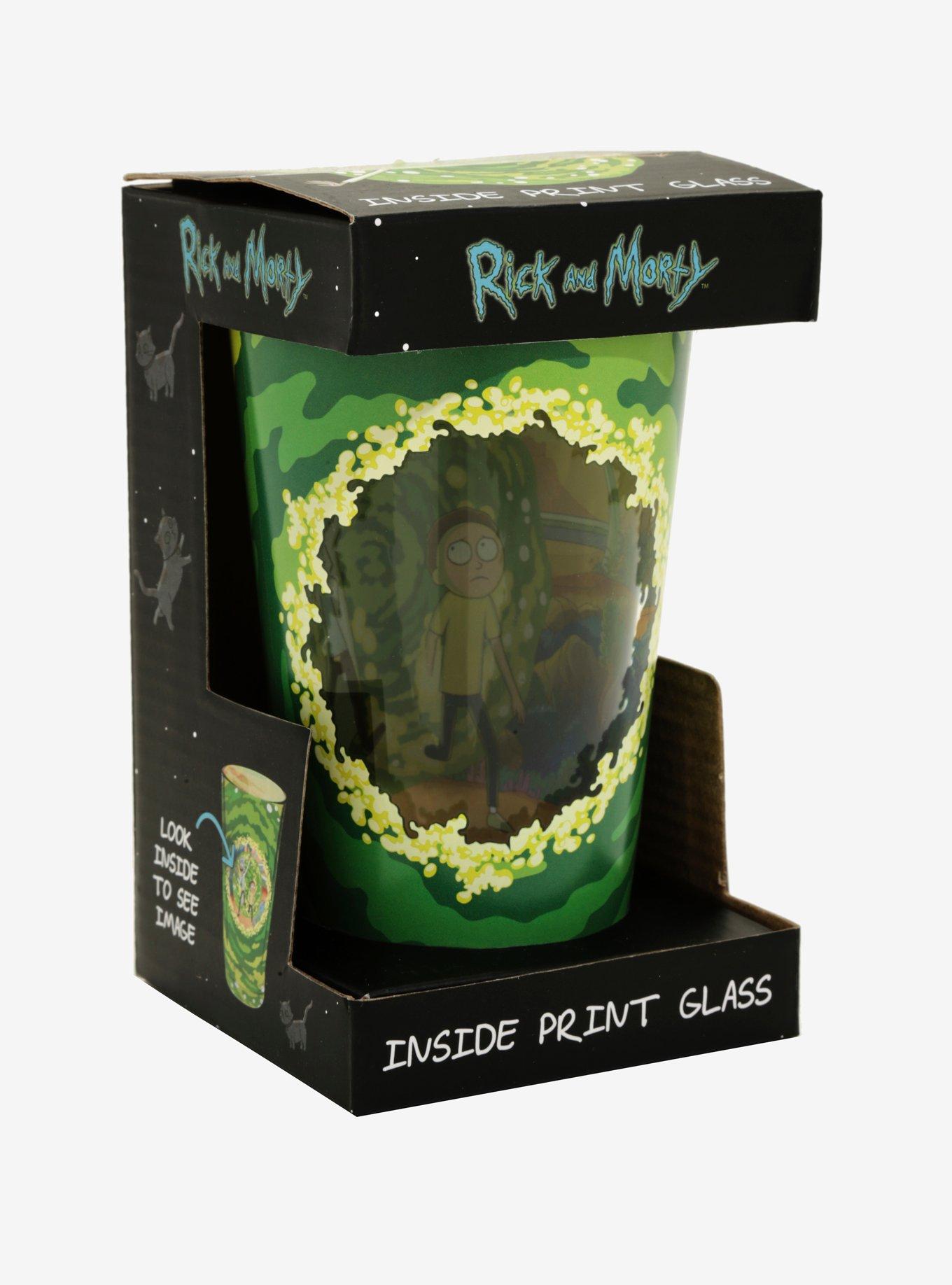 Rick And Morty Portal Pint Glass, , alternate