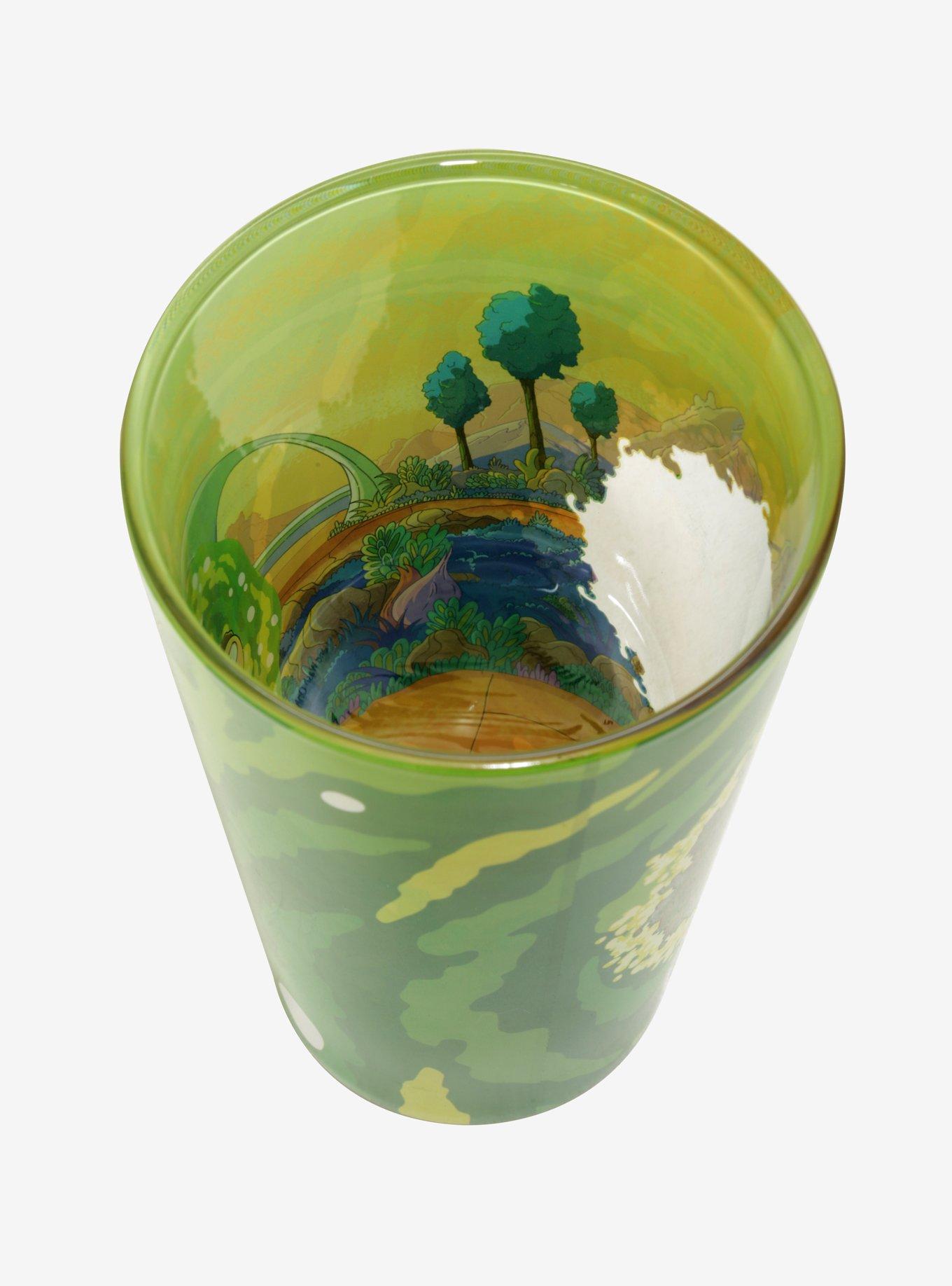 Rick And Morty Portal Pint Glass, , alternate