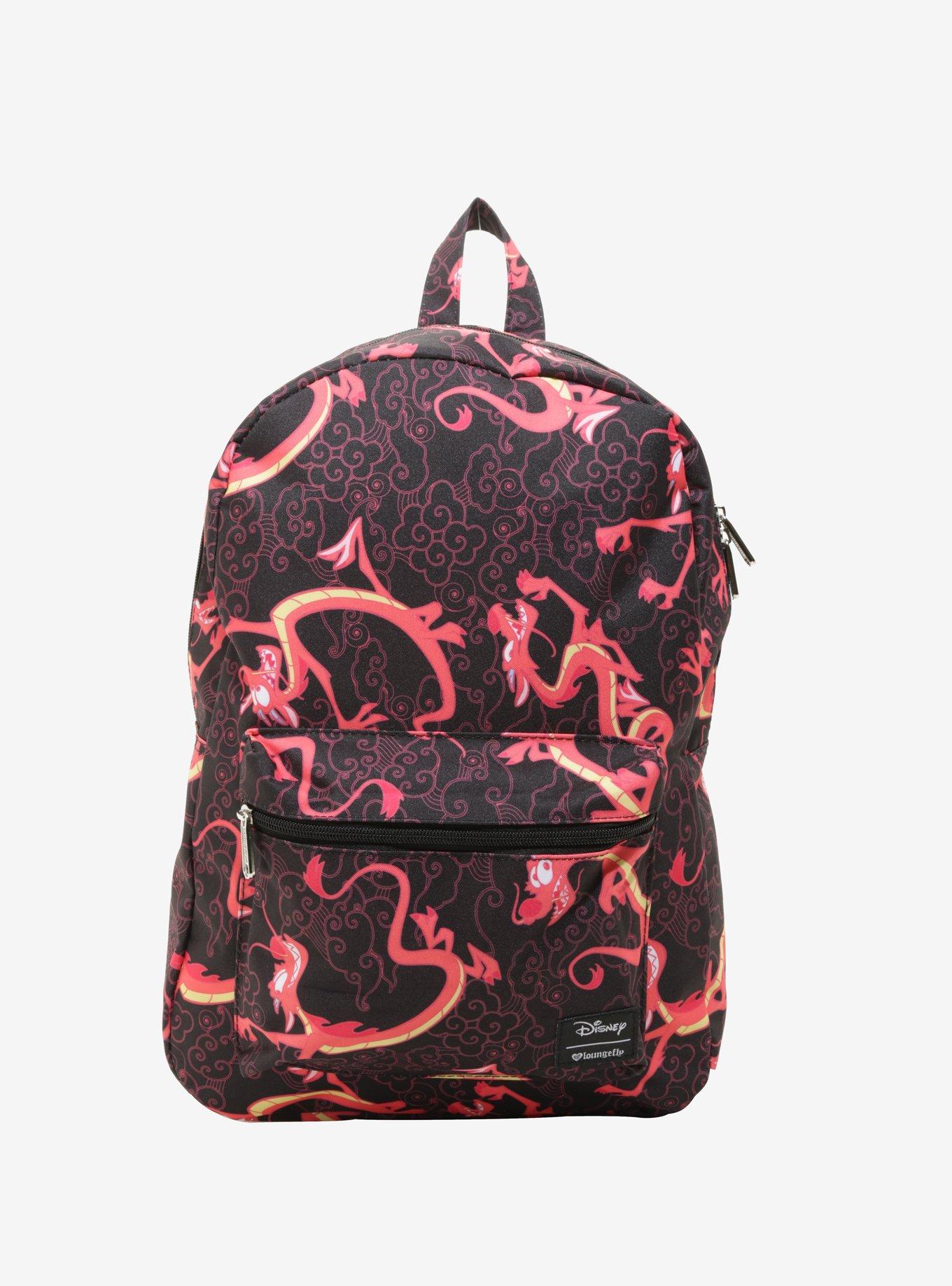 Loungefly Disney Mulan Mushu Clouds Backpack, , alternate