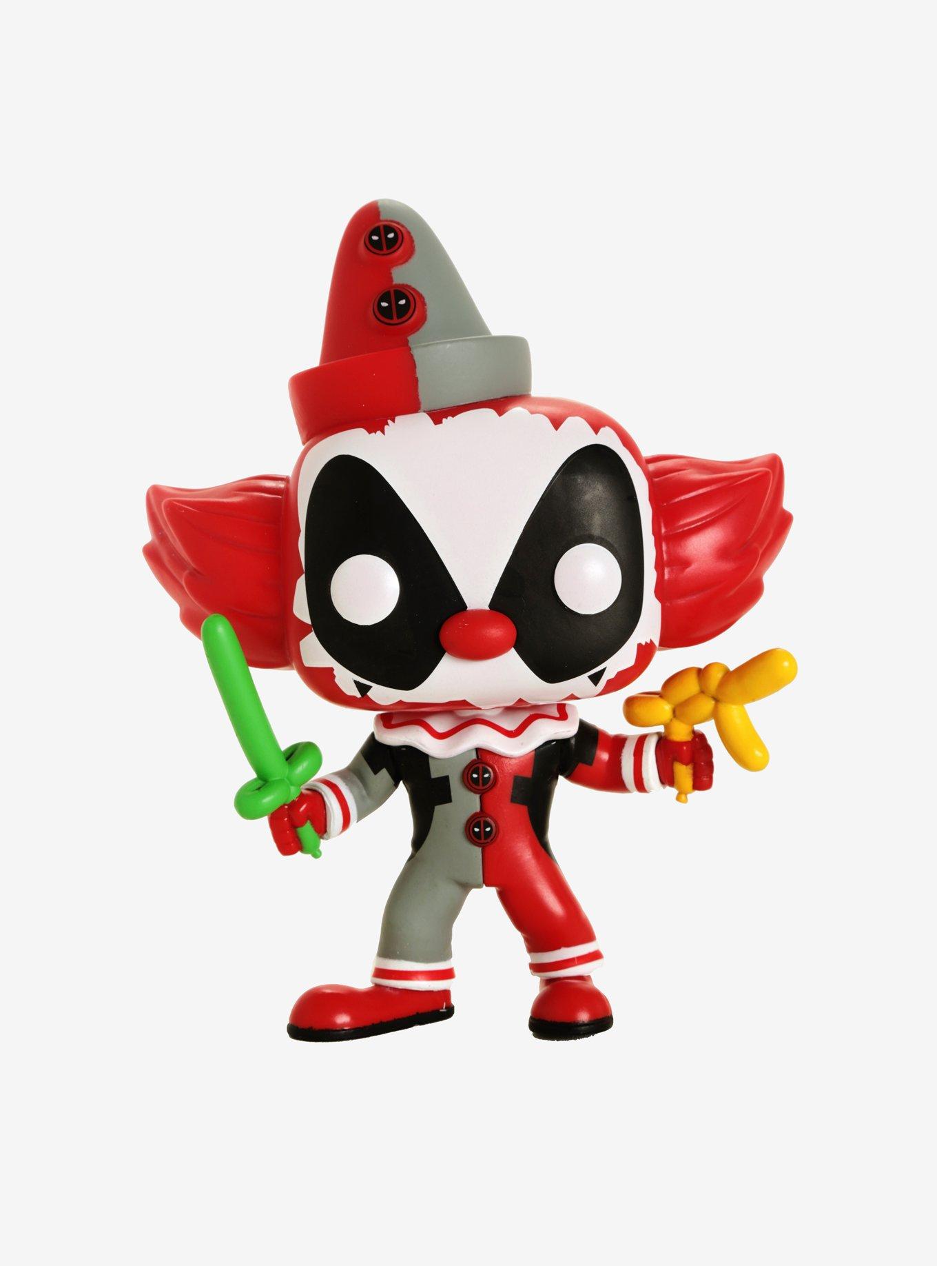 Funko Marvel Deadpool Pop! Clown Deadpool Vinyl Bobble-Head, , alternate