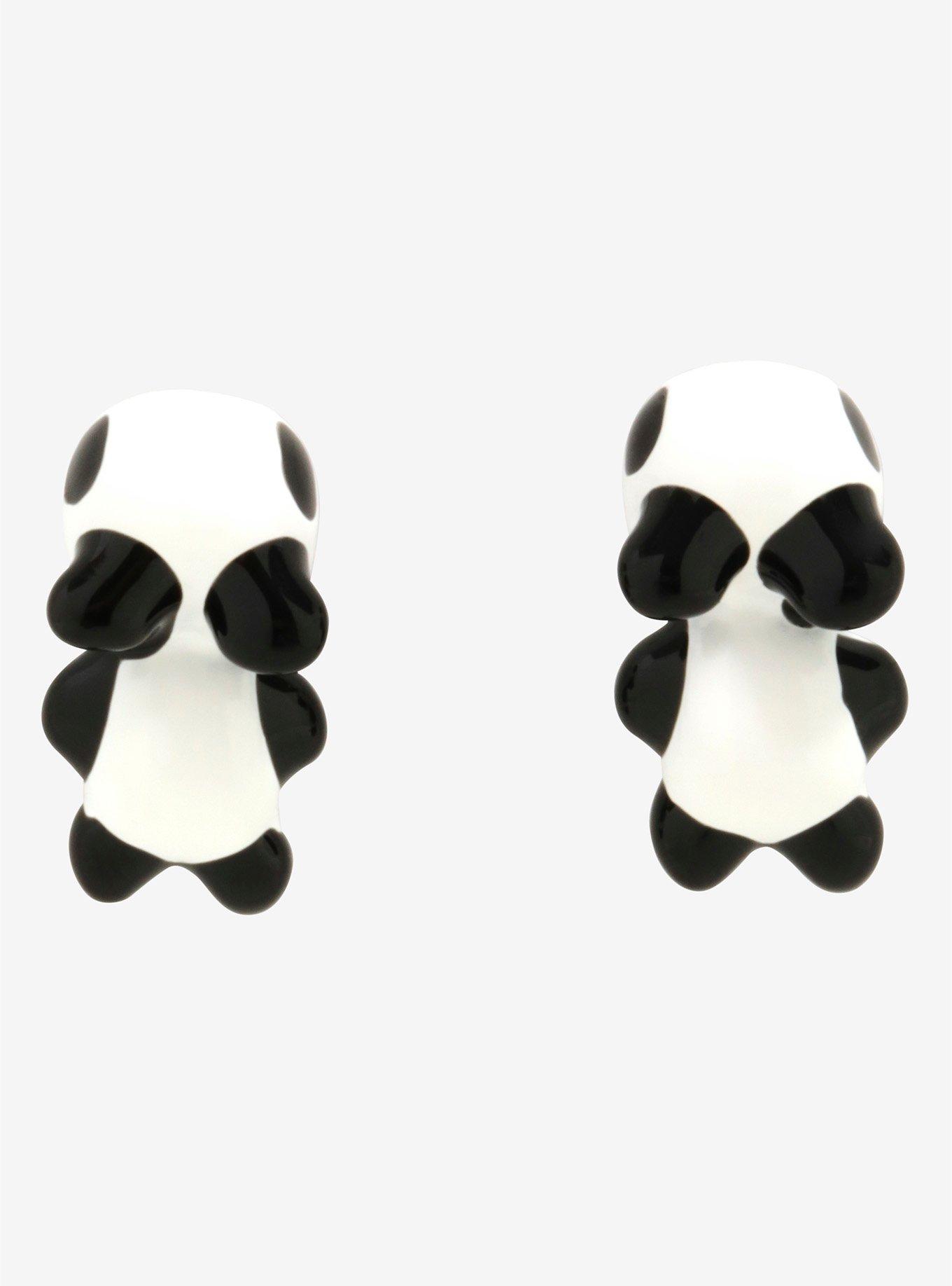 Panda Bite Earrings - BoxLunch Exclusive, , alternate