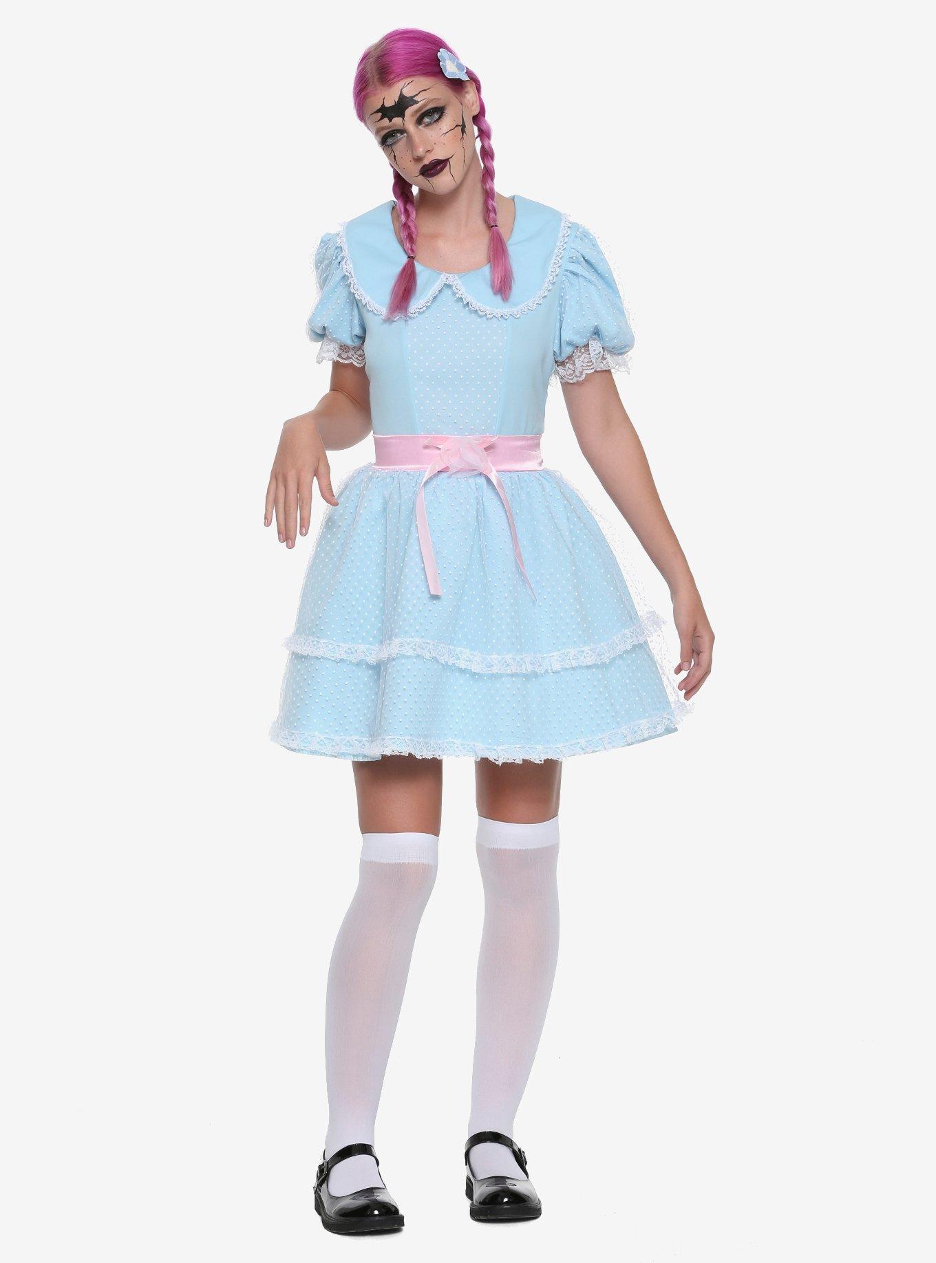 Creepy Doll Costume, , alternate