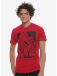 Disney Mulan Training Jump T-Shirt Hot Topic Exclusive, RED, alternate