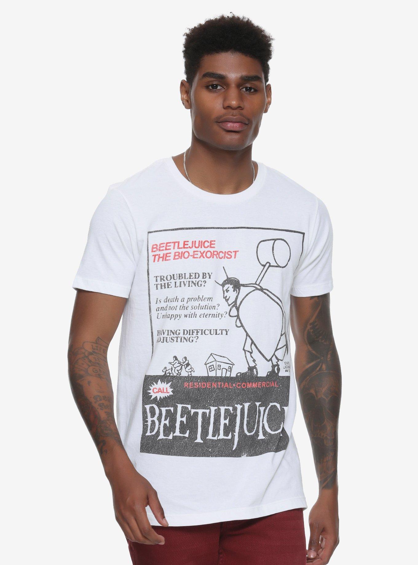 Beetlejuice Call Beetlejuice T-Shirt Hot Topic Exclusive, , alternate