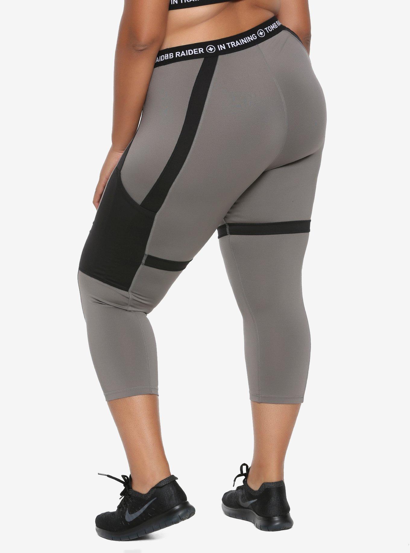 Tomb Raider Shadow Of The Tomb Raider Active Capris Plus Size, , alternate