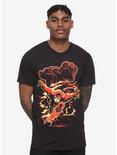 DC Comics The Flash Running Smoke Speckled T-Shirt Hot Topic Exclusive, , alternate