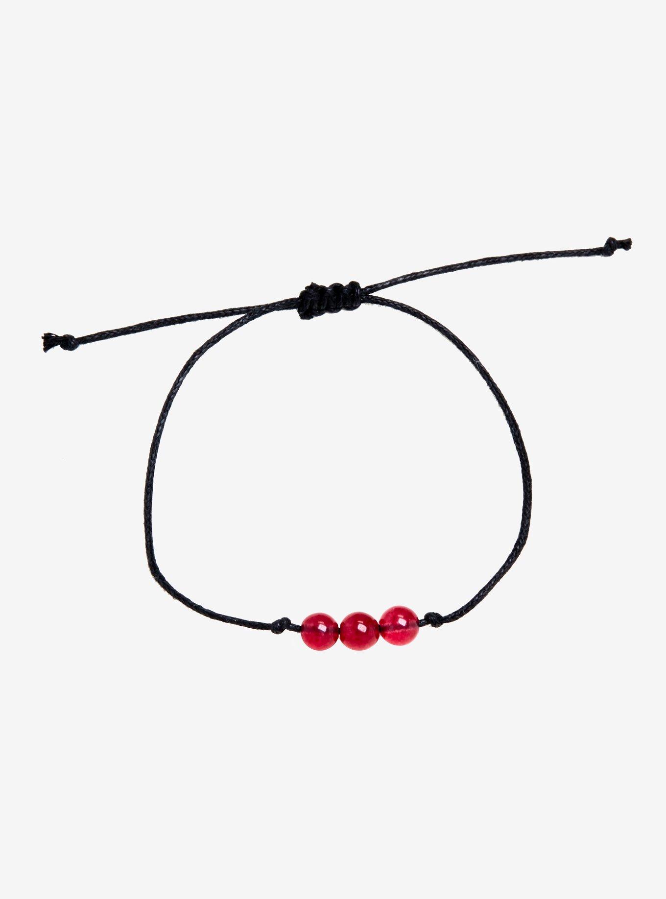 Garnet Bead Bracelet, , alternate