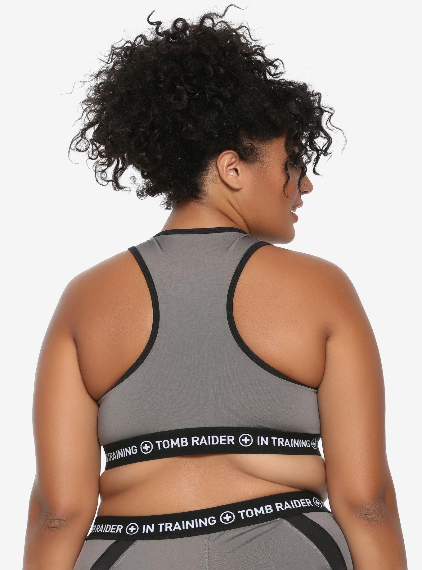 Tomb Raider Shadow Of The Tomb Raider Low-Impact Sports Bra Plus Size, , alternate