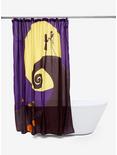 The Nightmare Before Christmas Spiral Hill Shower Curtain, , alternate
