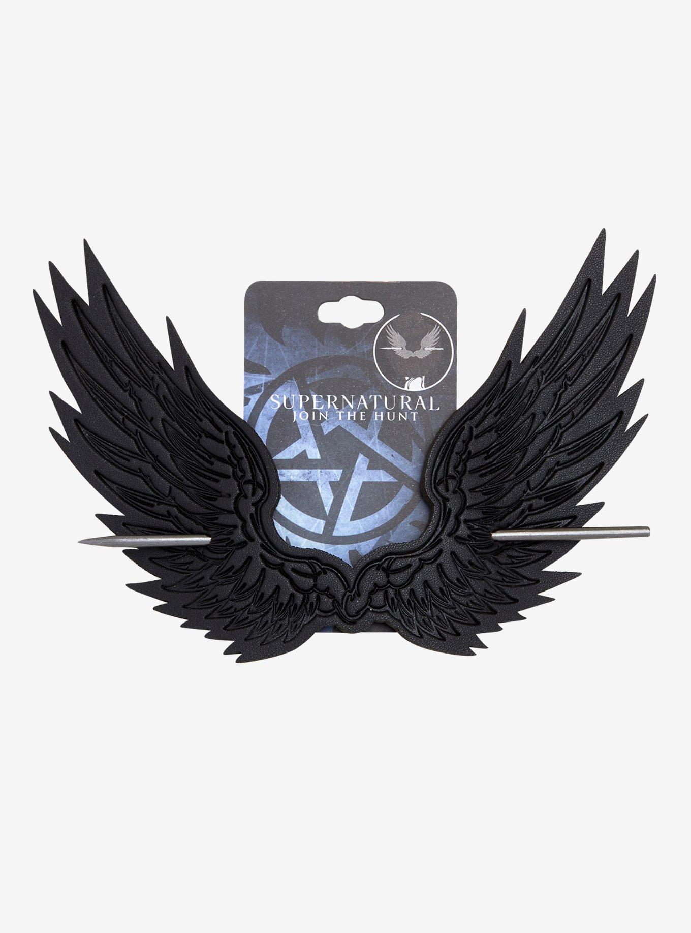 Supernatural Castiel Wing Hair Pin, , alternate