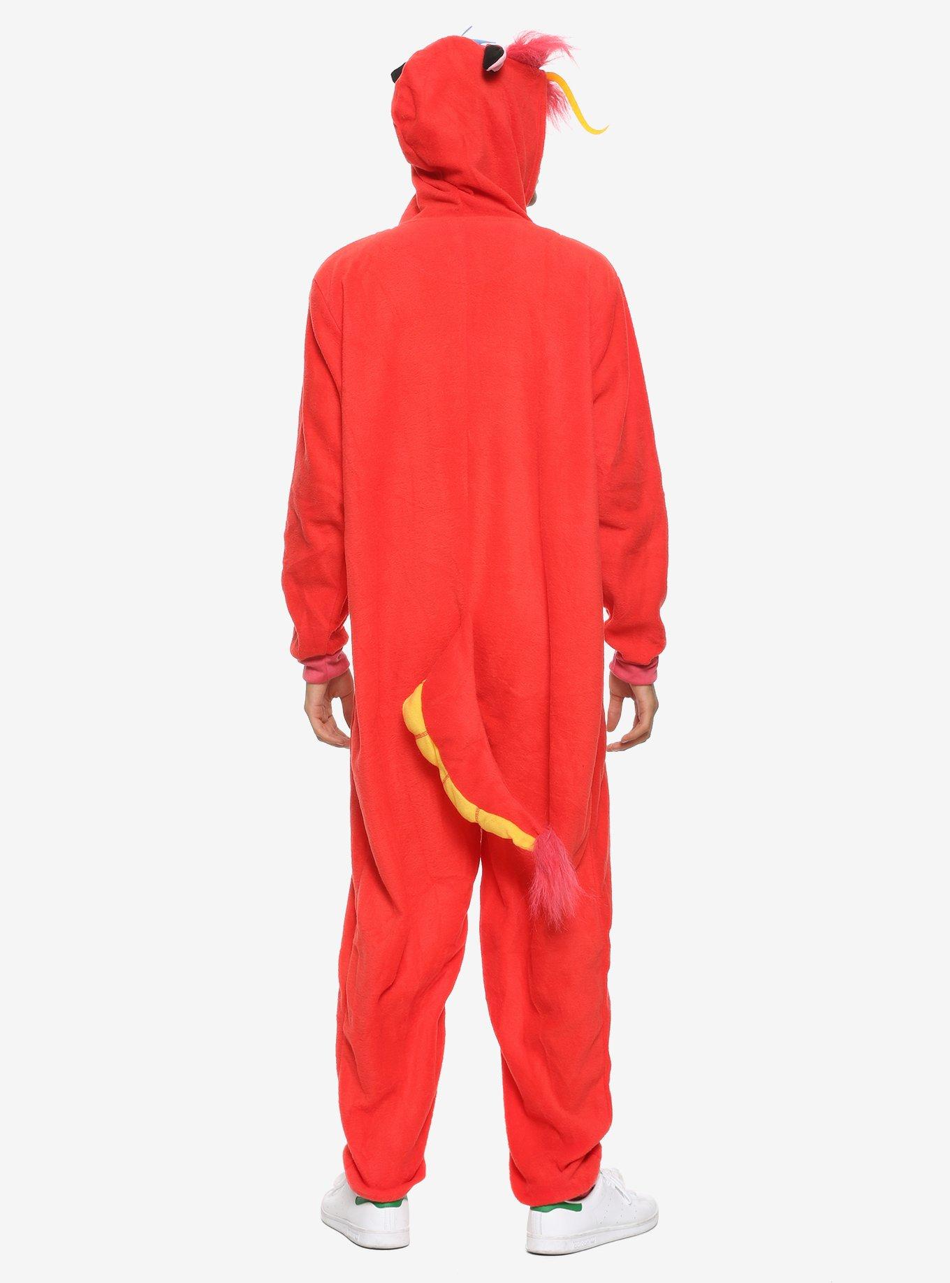 Disney Mulan Mushu Union Suit, , alternate