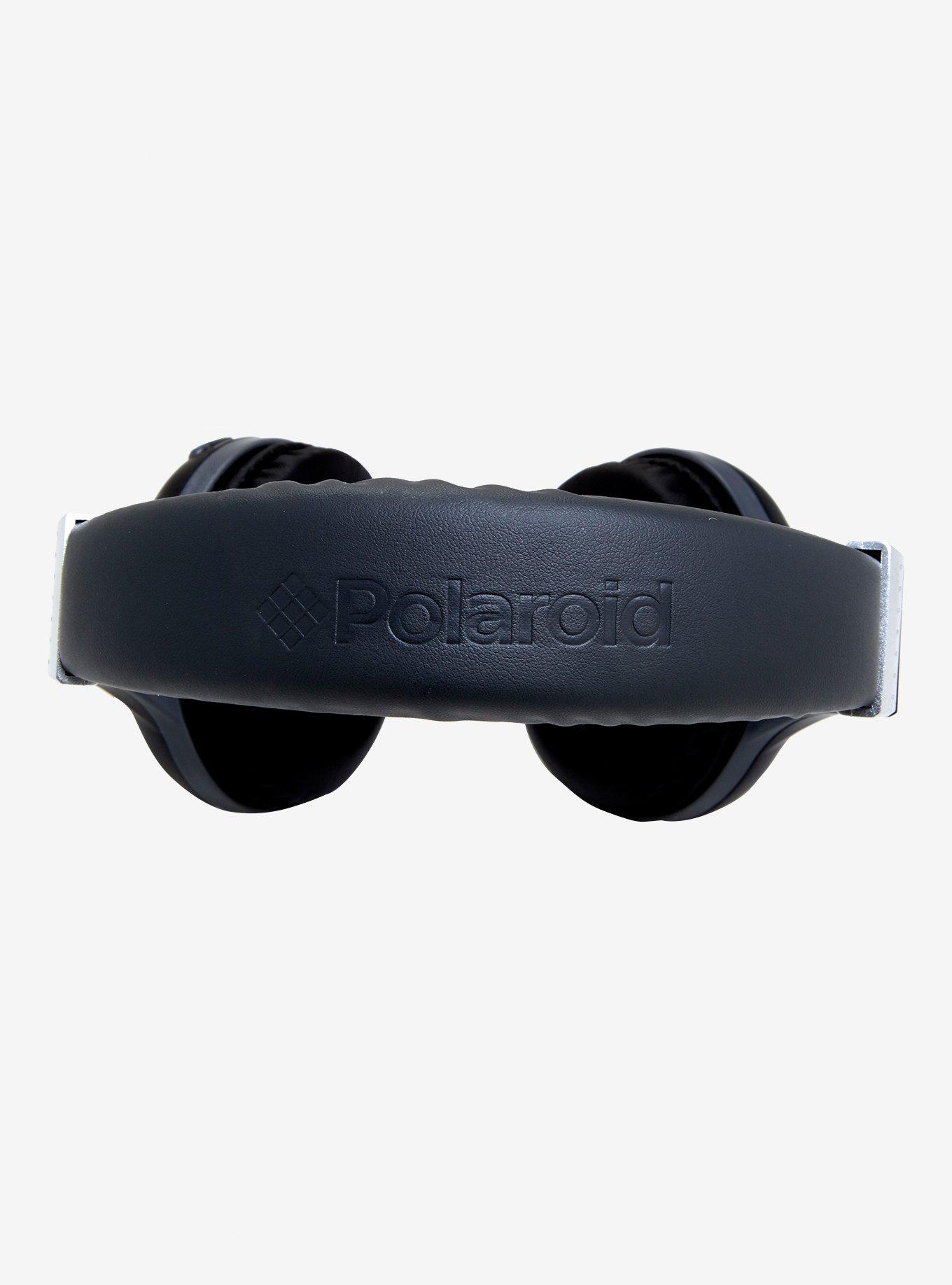 Polaroid Black Bluetooth Headphones, , alternate