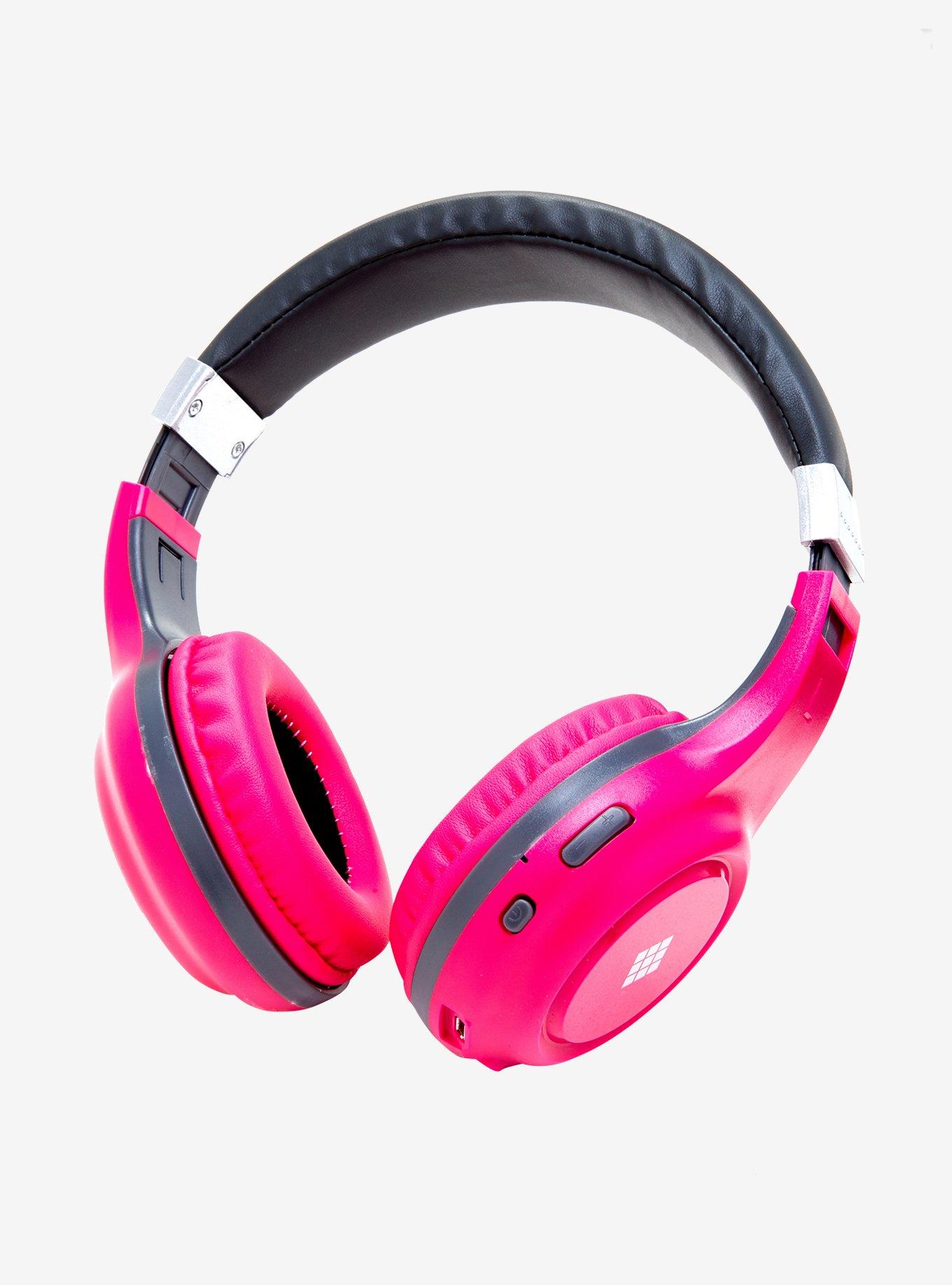 Polaroid Pink Bluetooth Headphones, , alternate