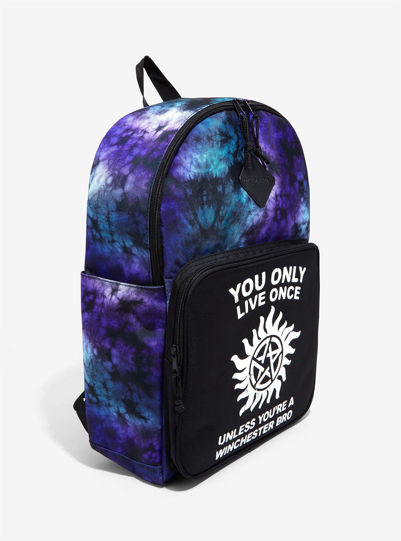 Supernatural Tie Dye Backpack, , alternate