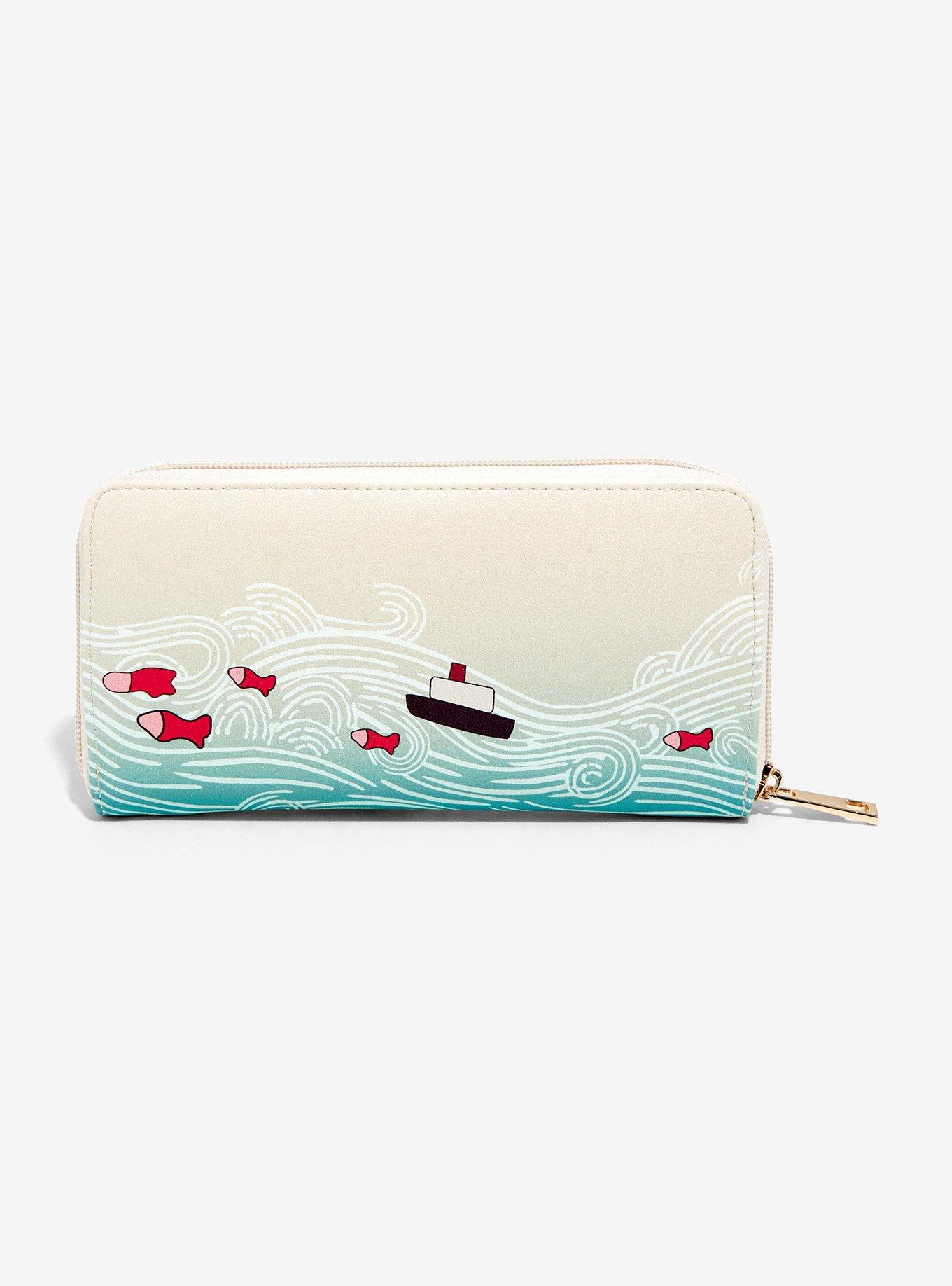 Studio Ghibli Ponyo Wave Wallet, , alternate