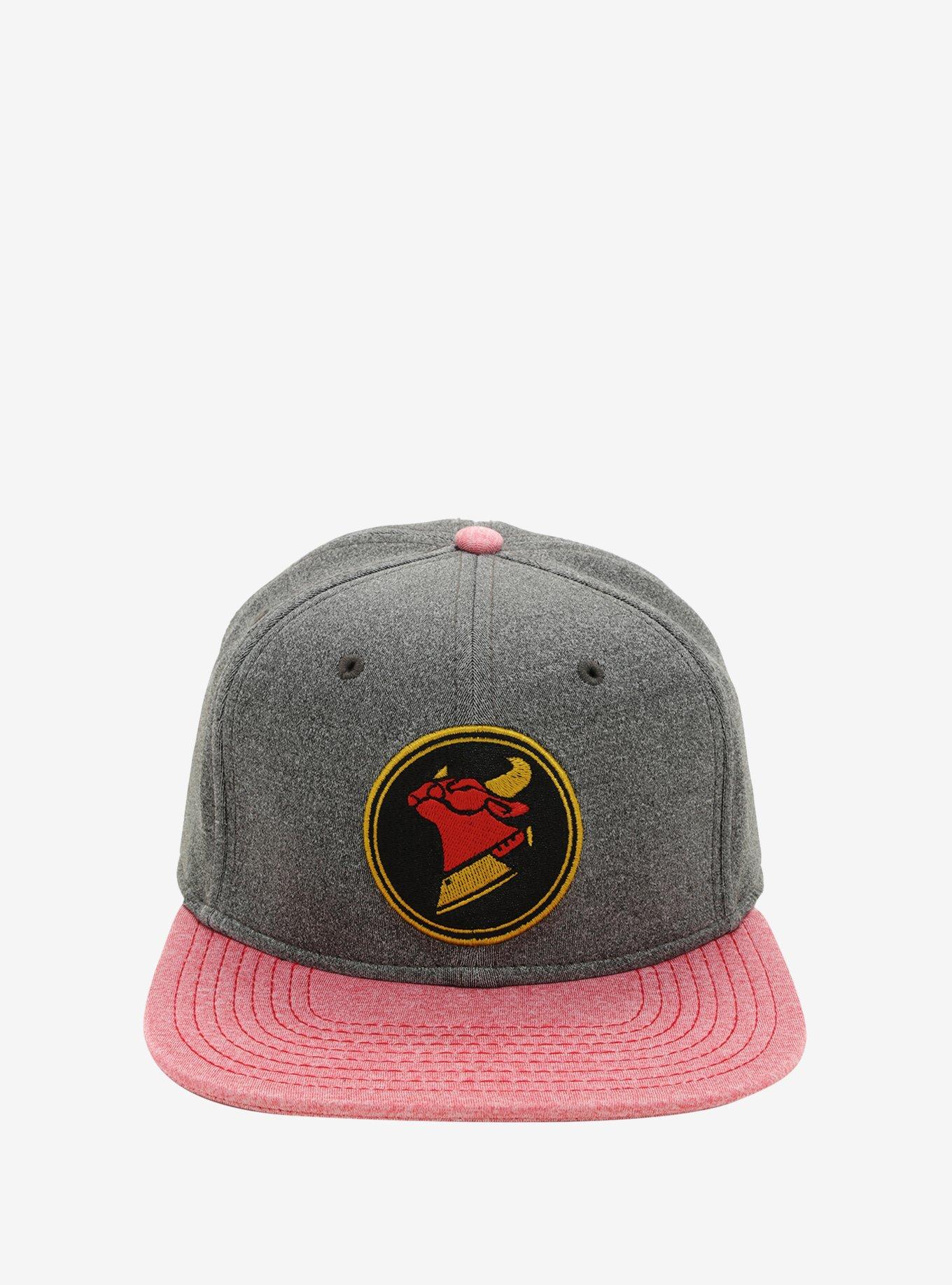 Cow Chop Logo Snapback Hat, , alternate