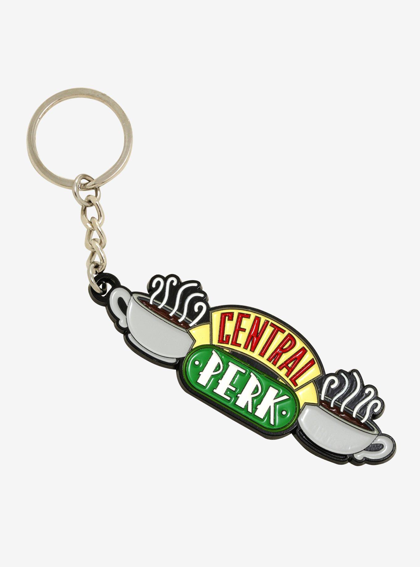 Friends Central Perk Enamel Key Chain - BoxLunch Exclusive, , alternate