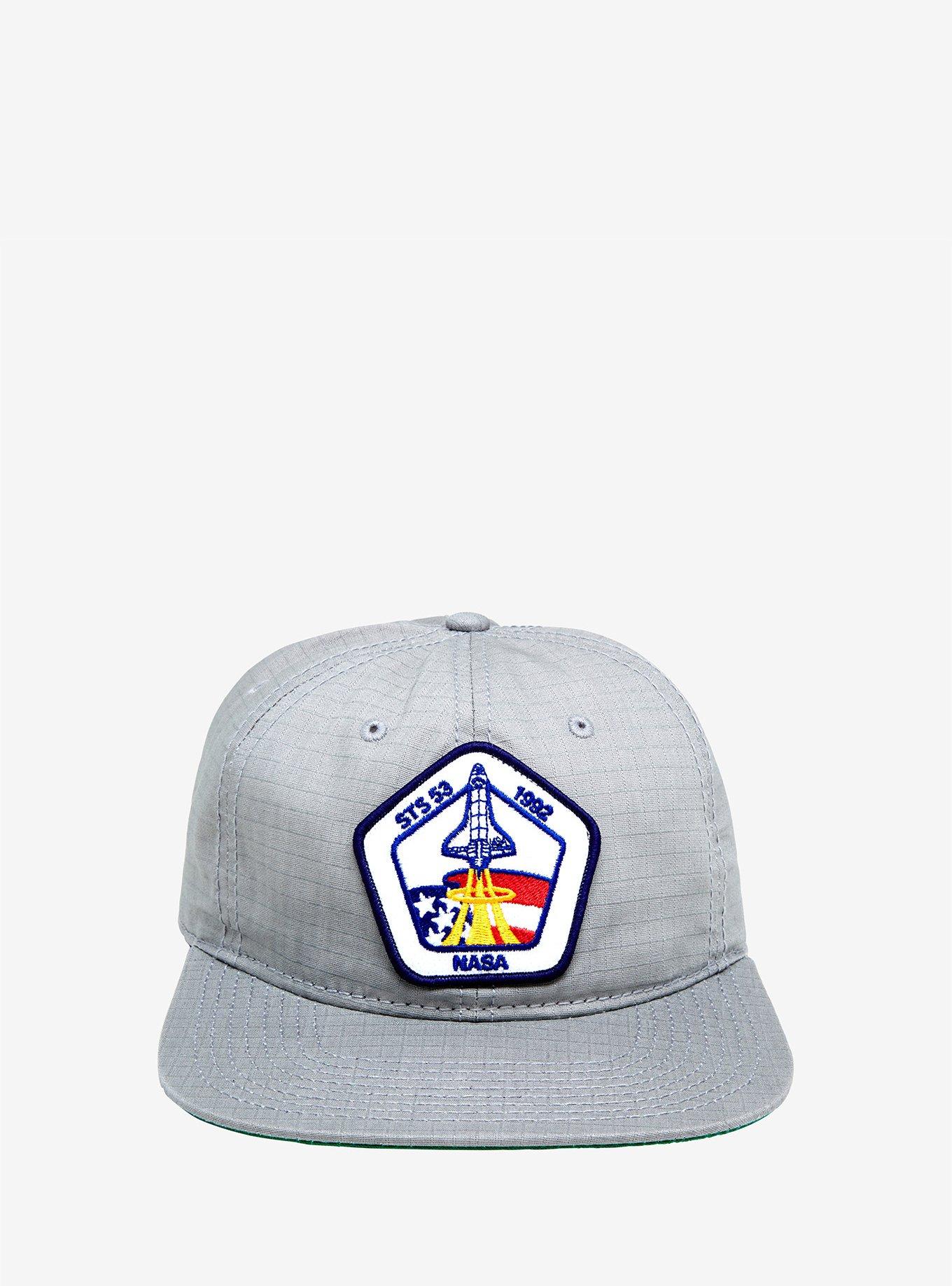 NASA Grey Snapback Hat, , alternate