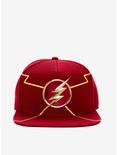 DC Comics The Flash Chrome Weld Logo Snapback Hat, , alternate
