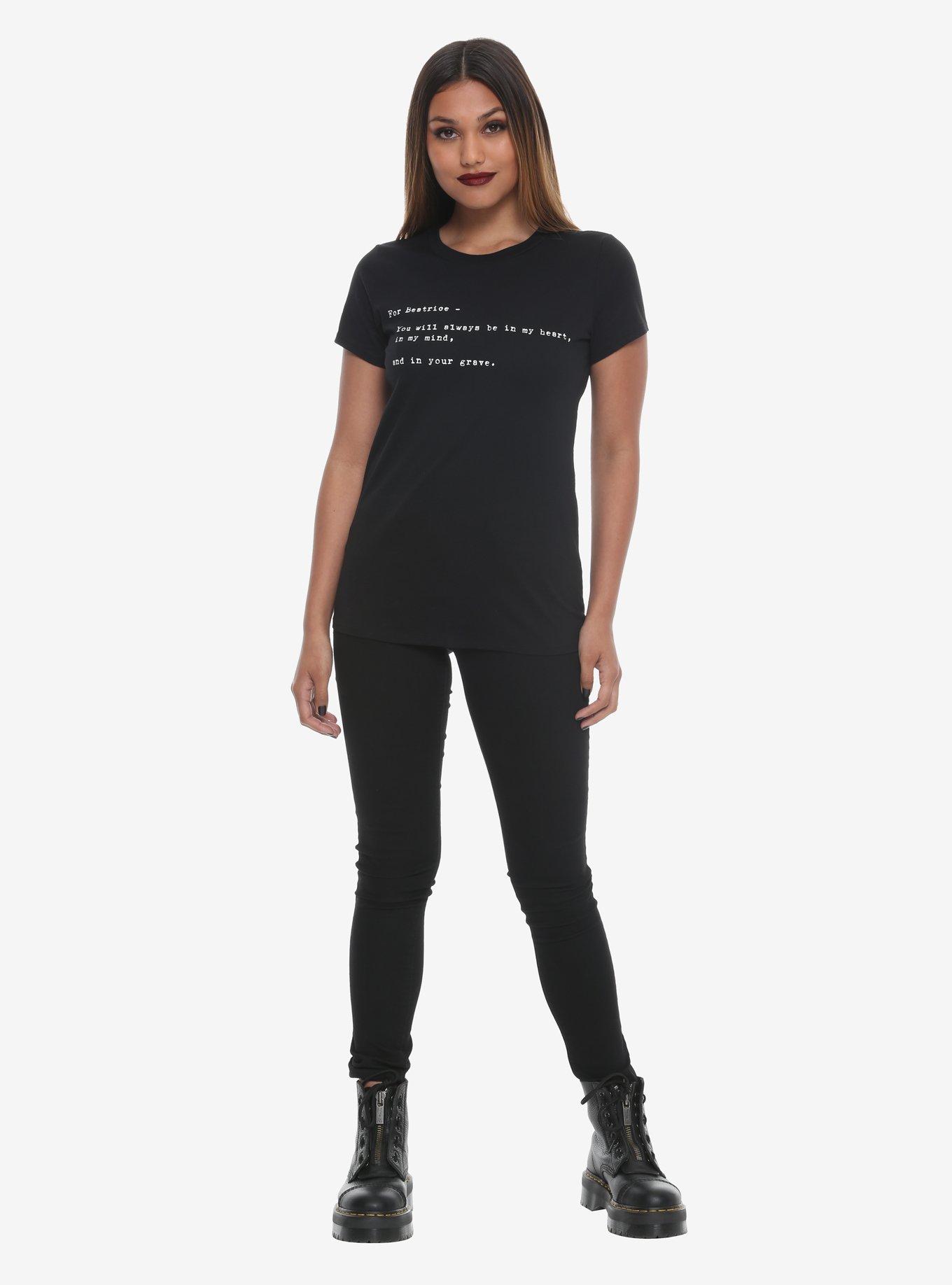 A Series Of Unfortunate Events Dear Beatrice Girls T-Shirt, , alternate