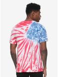 American Flag Tie-Dye T-Shirt, , alternate