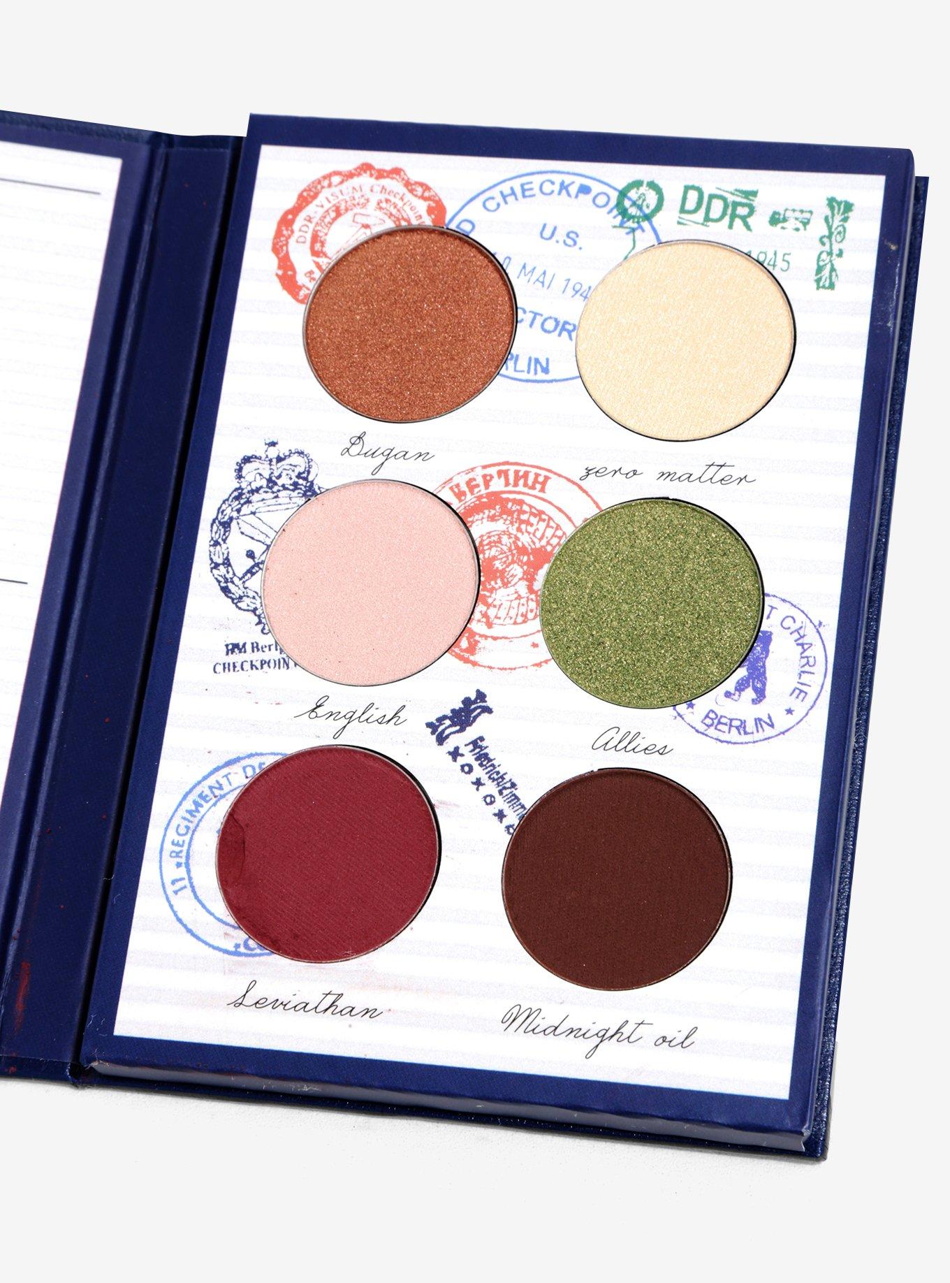 Besame Cosmetics Marvel Agent Carter Passport Shadow Palette, , alternate