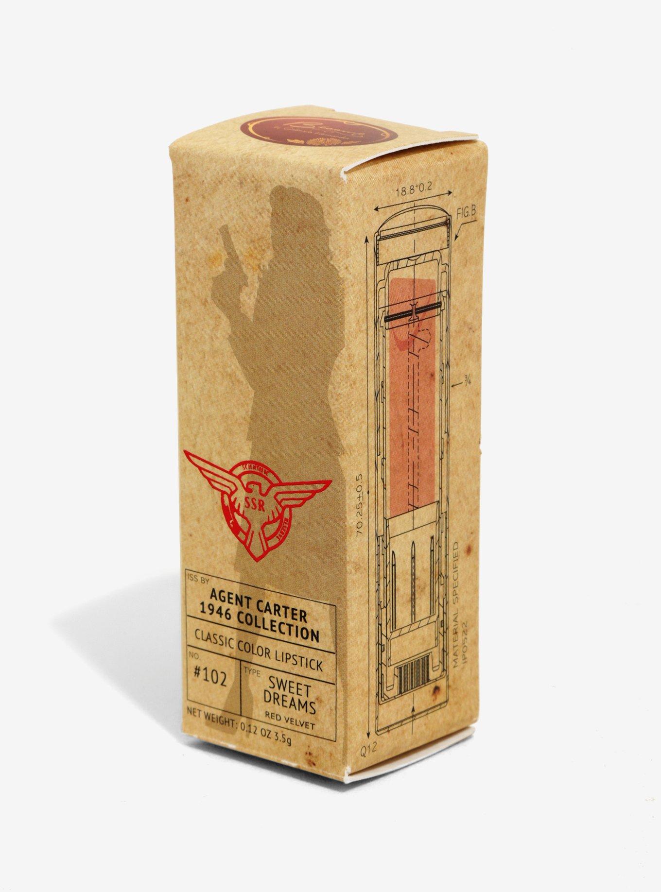 Besame Cosmetics Marvel Agent Carter 102 Sweet Dreams Lipstick, , alternate