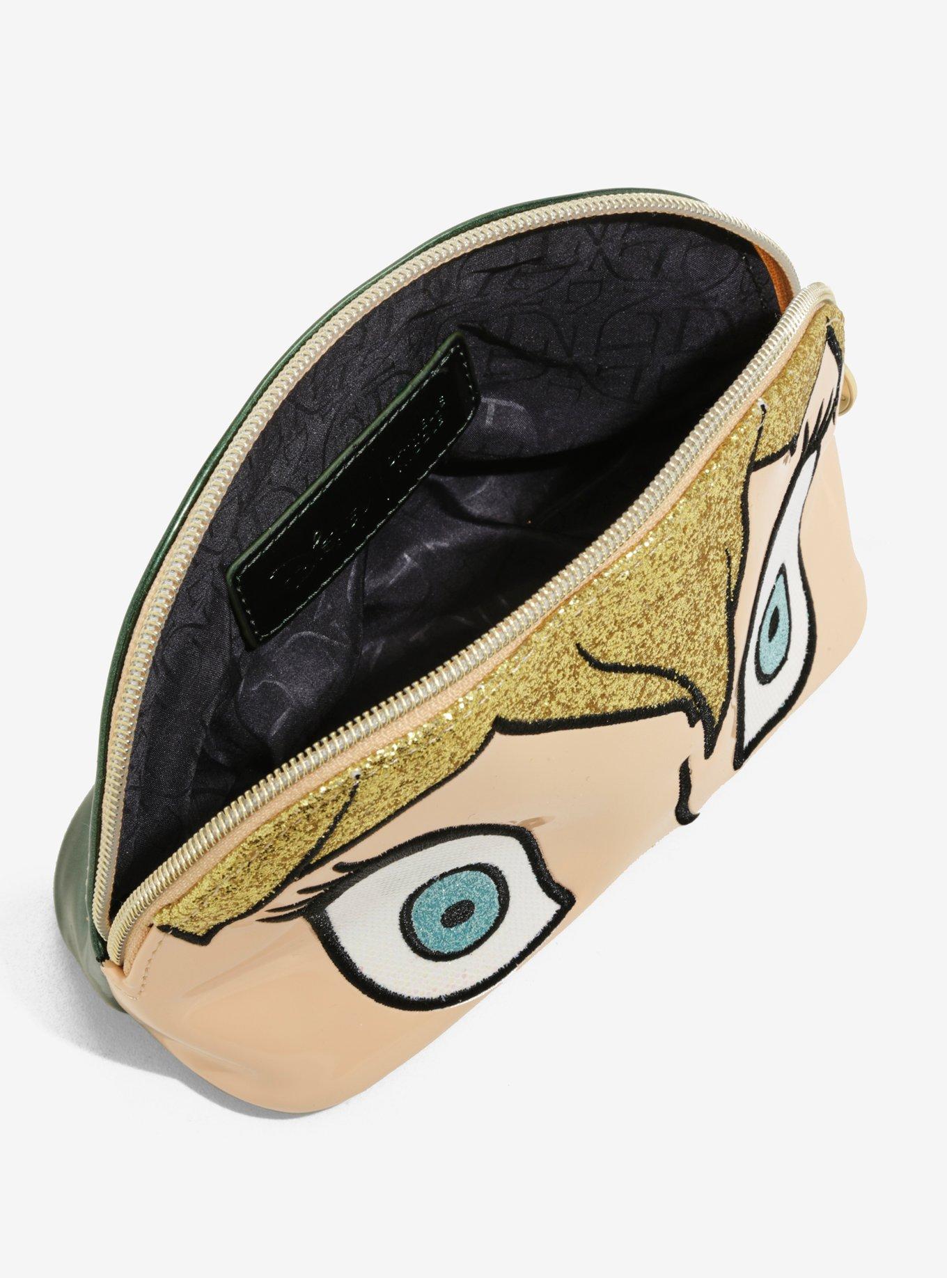 Danielle Nicole Disney Tinker Bell Eyes Makeup Bag, , alternate