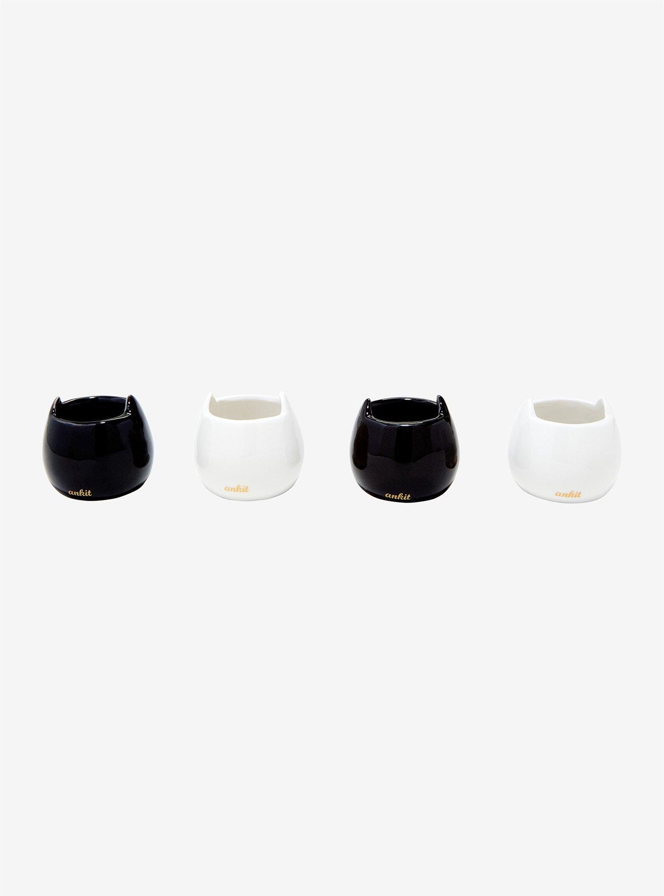 Cat Ceramic Shot Glass Set, , alternate