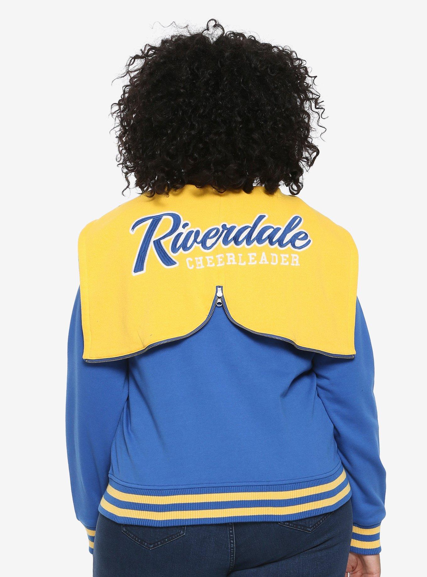 Riverdale Cheer Girls Varsity Jacket Plus Size Hot Topic Exclusive, , alternate