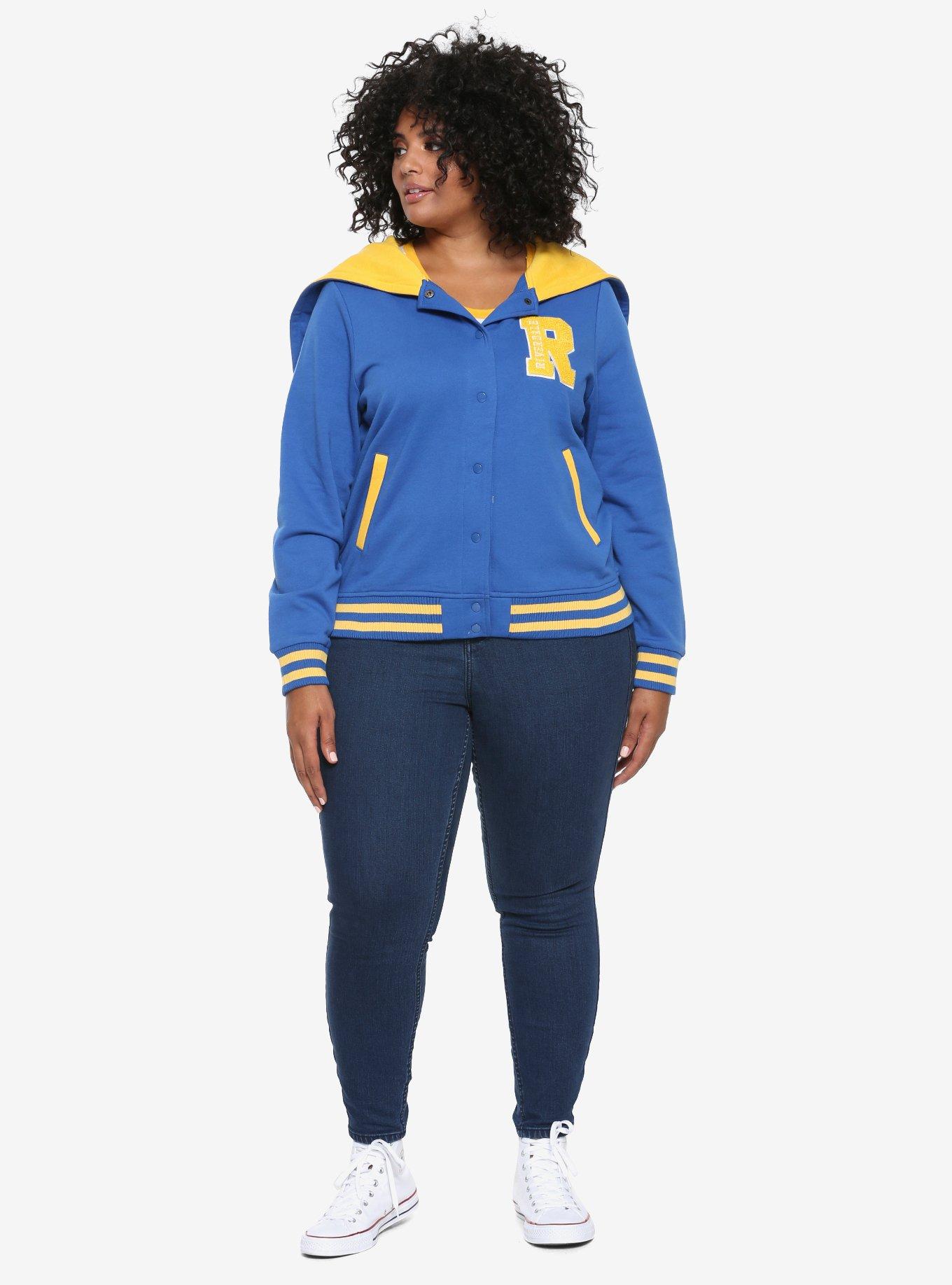 Riverdale Cheer Girls Varsity Jacket Plus Size Hot Topic Exclusive, , alternate