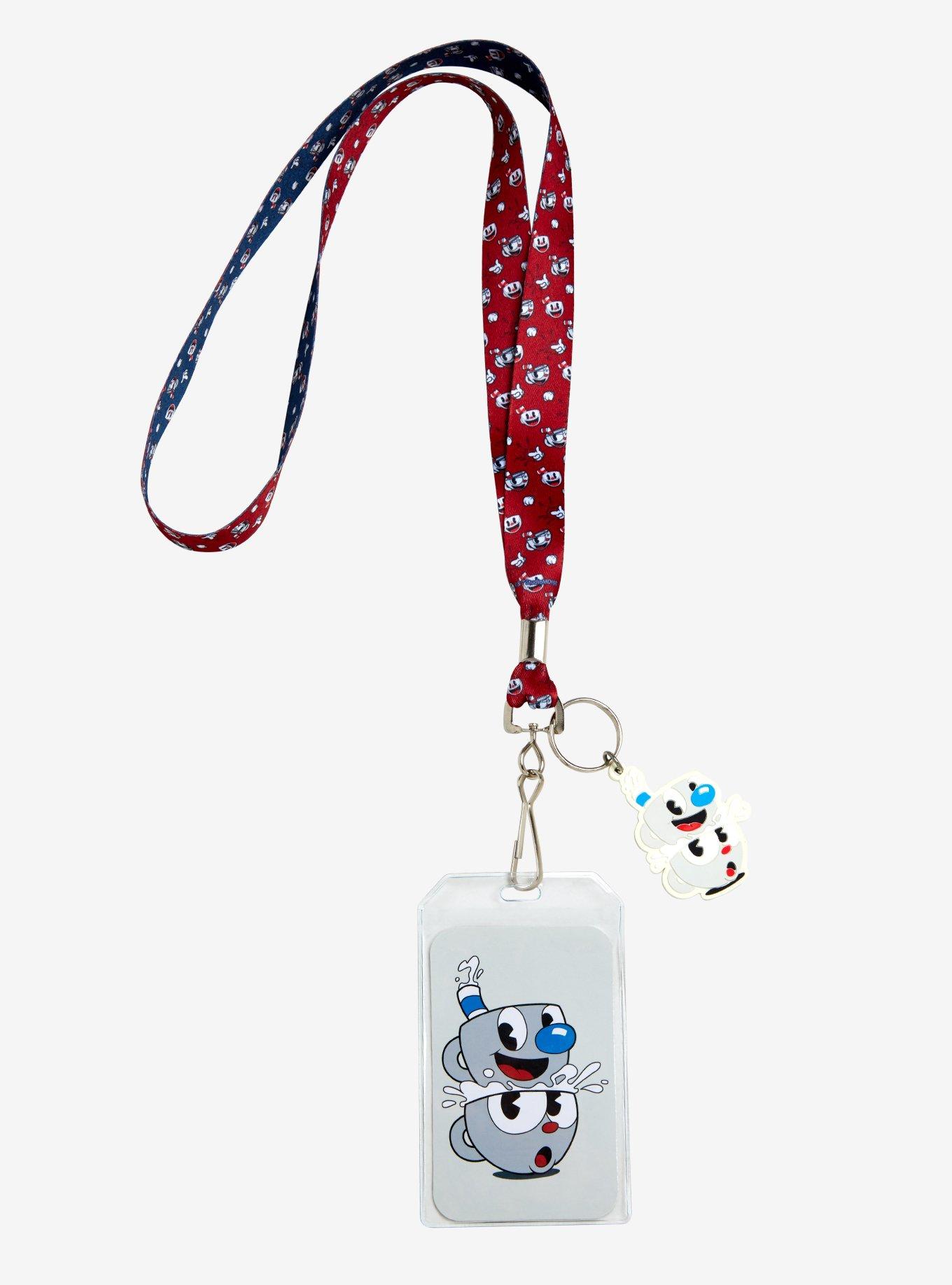 Loungefly Cuphead Reversible Lanyard, , alternate