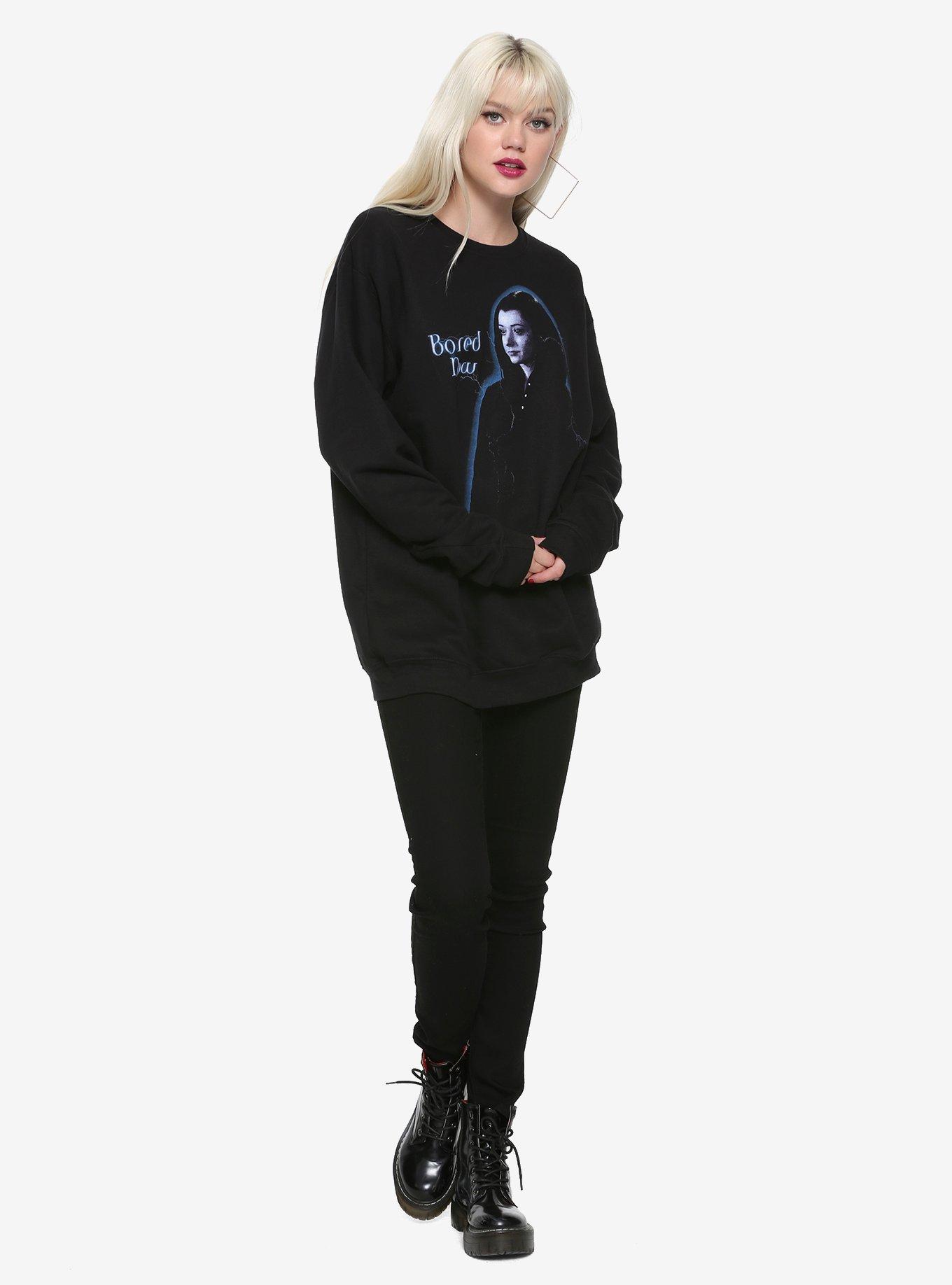 Buffy The Vampire Slayer Bored Dark Willow Girls Oversized Sweatshirt, , alternate