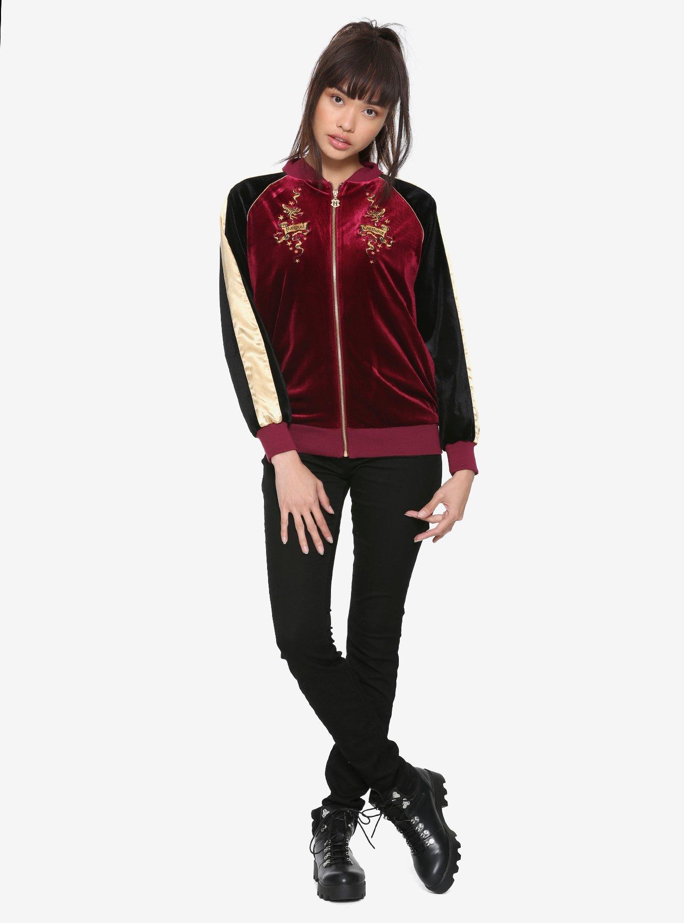 Harry Potter Magical Creatures Girls Bomber Jacket, , alternate