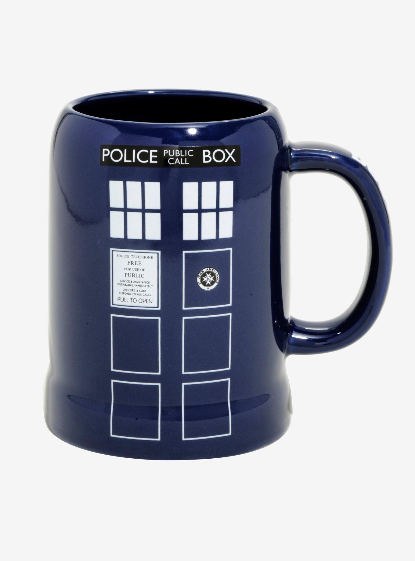 Doctor Who TARDIS Open Stein Mug, , alternate