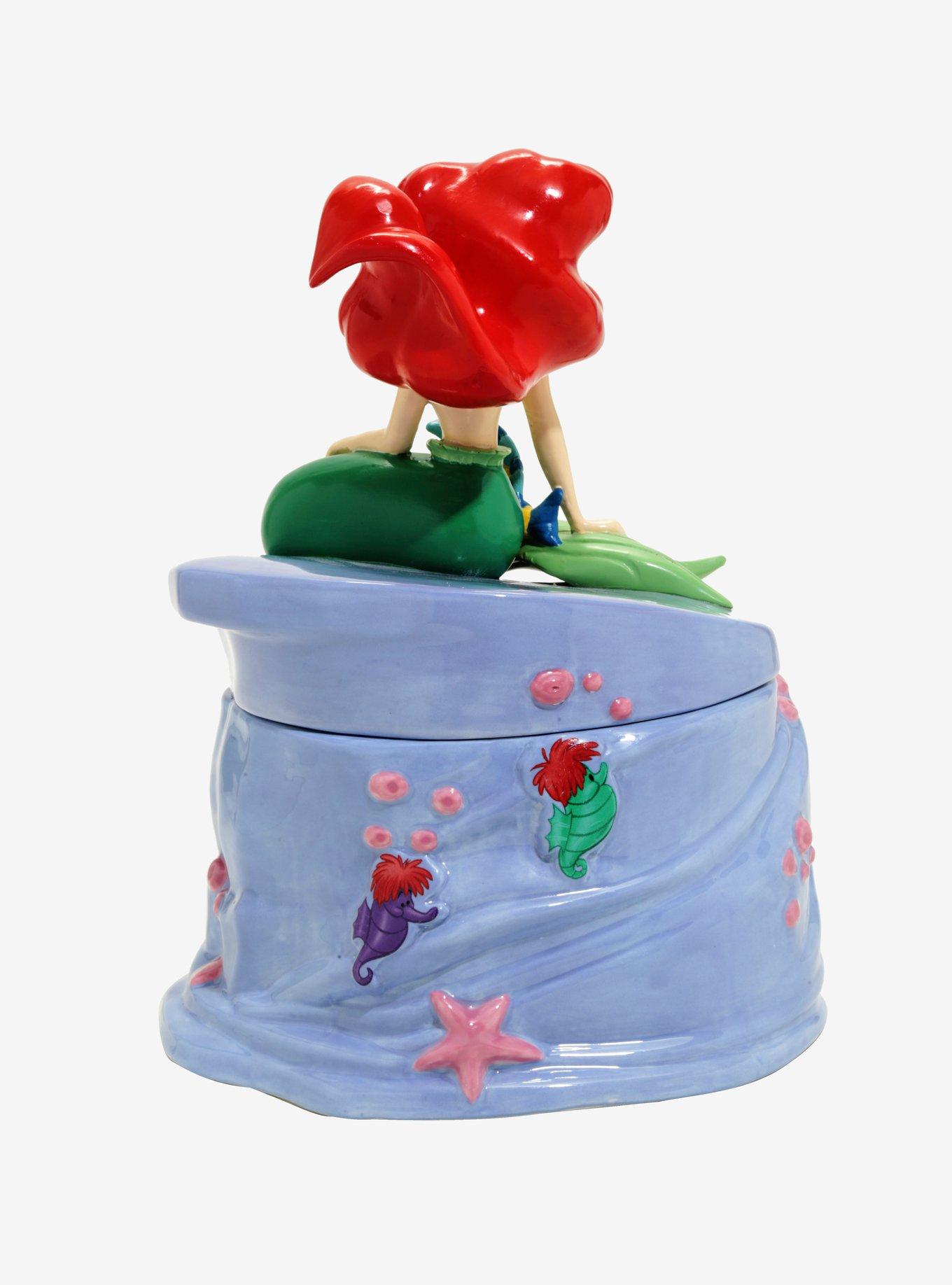 Disney The Little Mermaid Ariel & Flounder Cookie Jar, , alternate