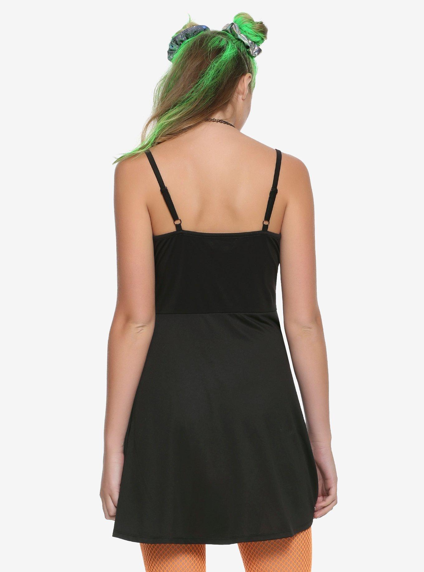 Alien Head Fit & Flare Dress, , alternate