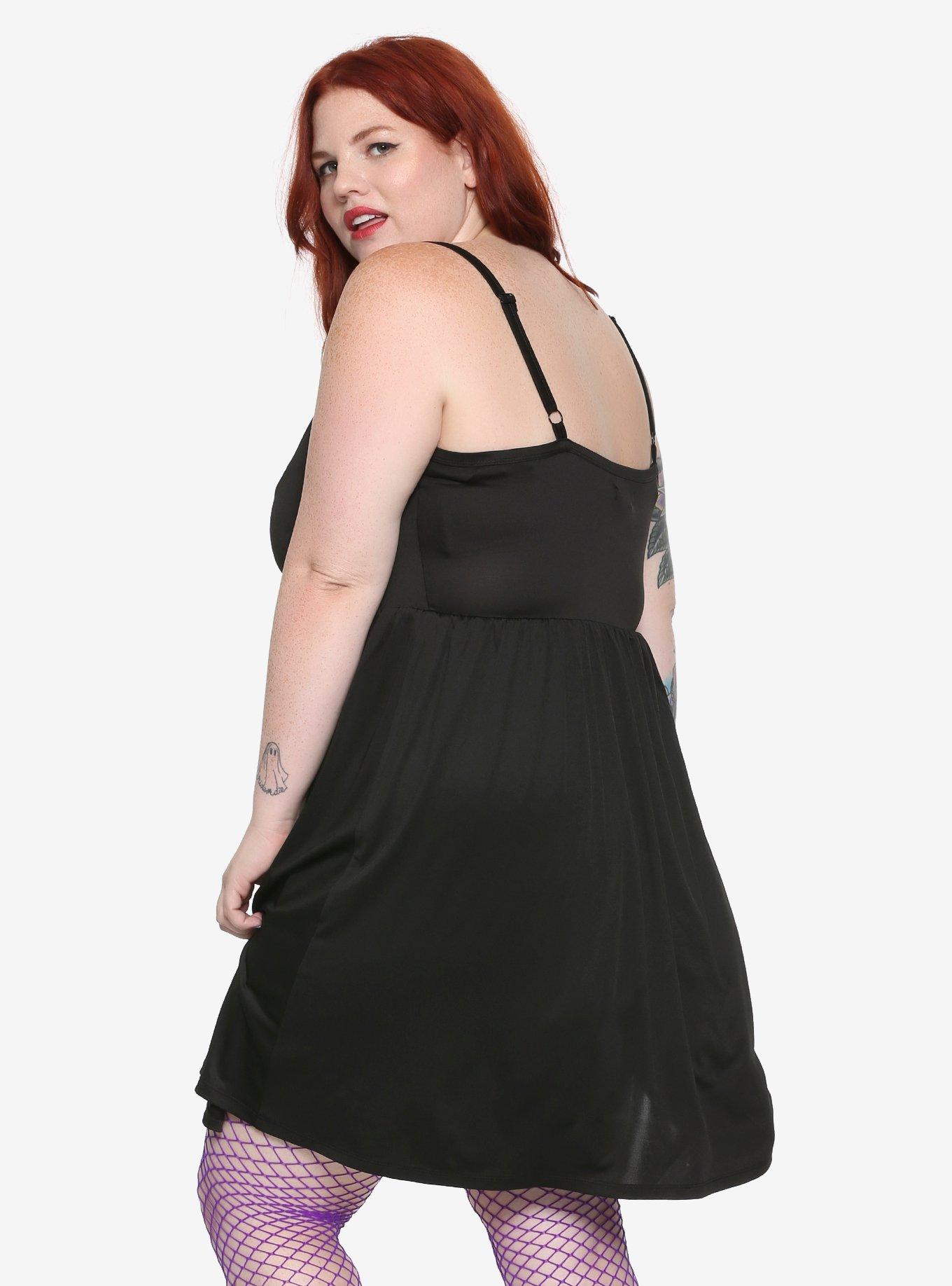 Alien Head Fit & Flare Dress Plus Size, , alternate