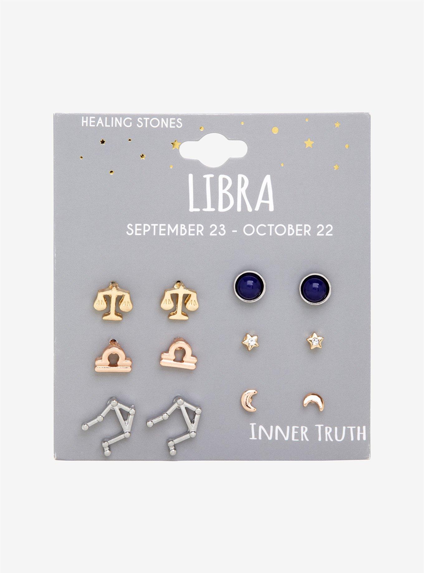 Libra Inner Truth Earring Set, , alternate