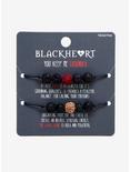 Blackheart Lava Beads Best Friend Bracelet, , alternate