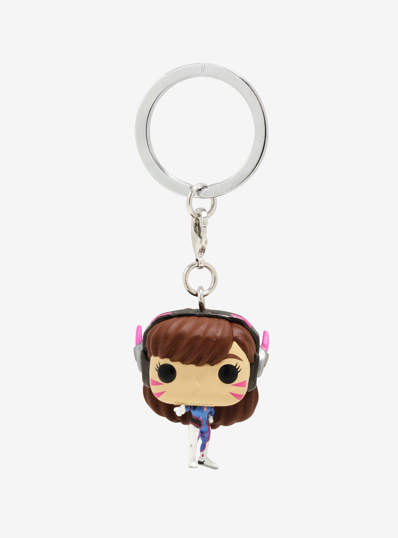 Funko Pocket Pop! Overwatch D.Va Vinyl Key Chain, , alternate