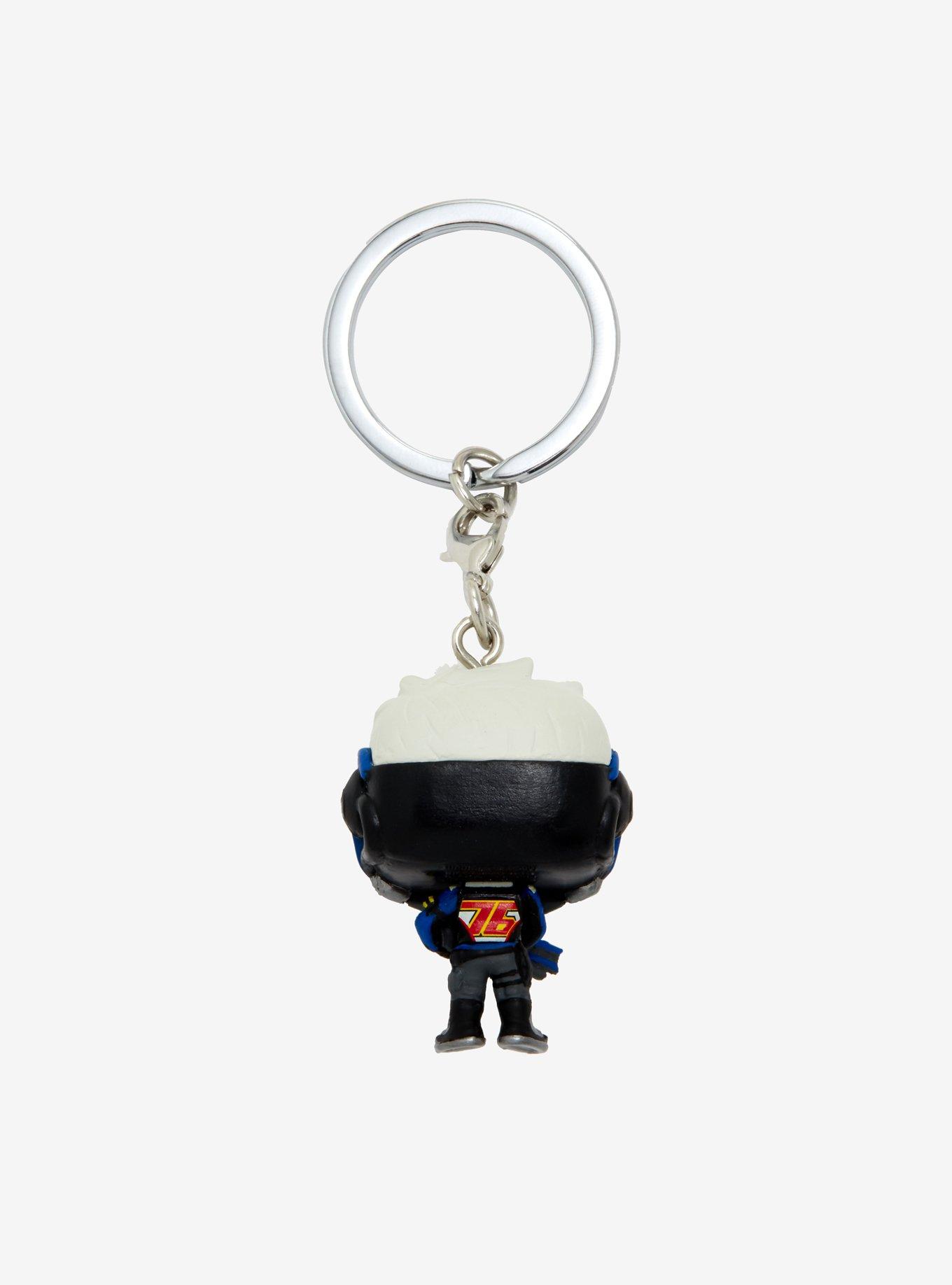 Funko Pocket Pop! Overwatch Soldier: 76 Key Chain, , alternate