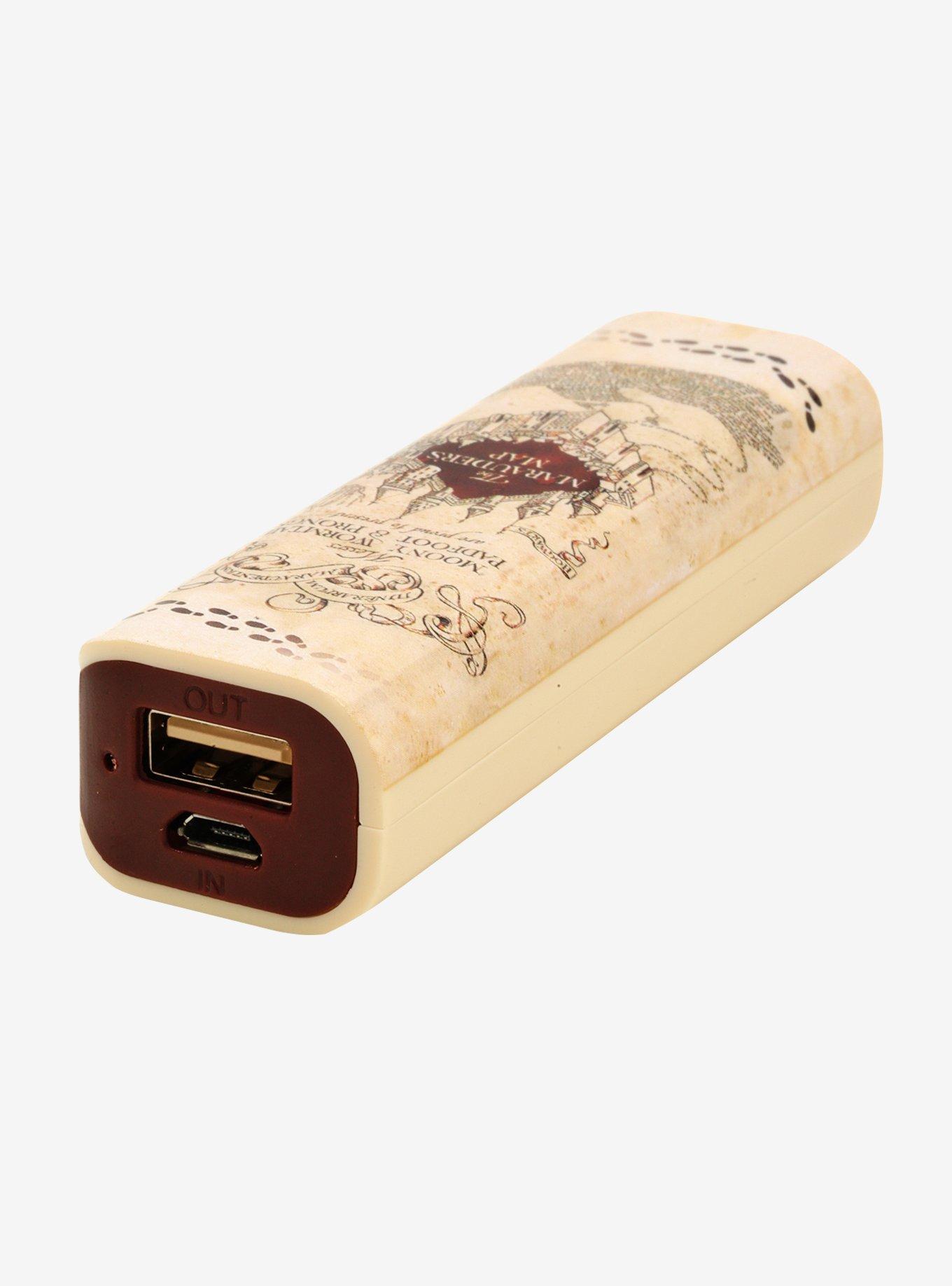 Harry Potter Marauder's Map Rechargeable Power Bank - BoxLunch Exclusive, , alternate
