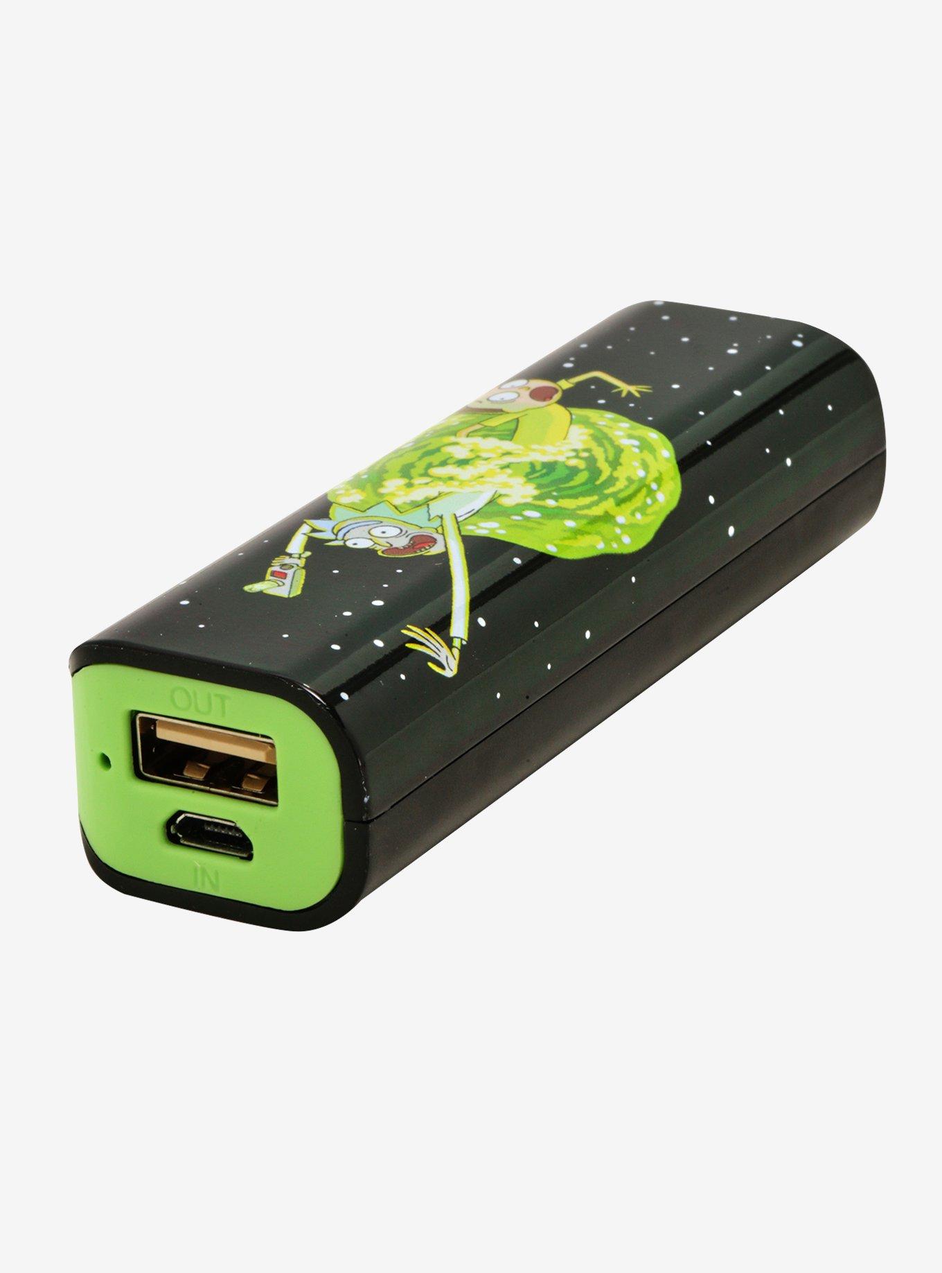 Rick And Morty Rechargeable Power Bank - BoxLunch Exclusive, , alternate
