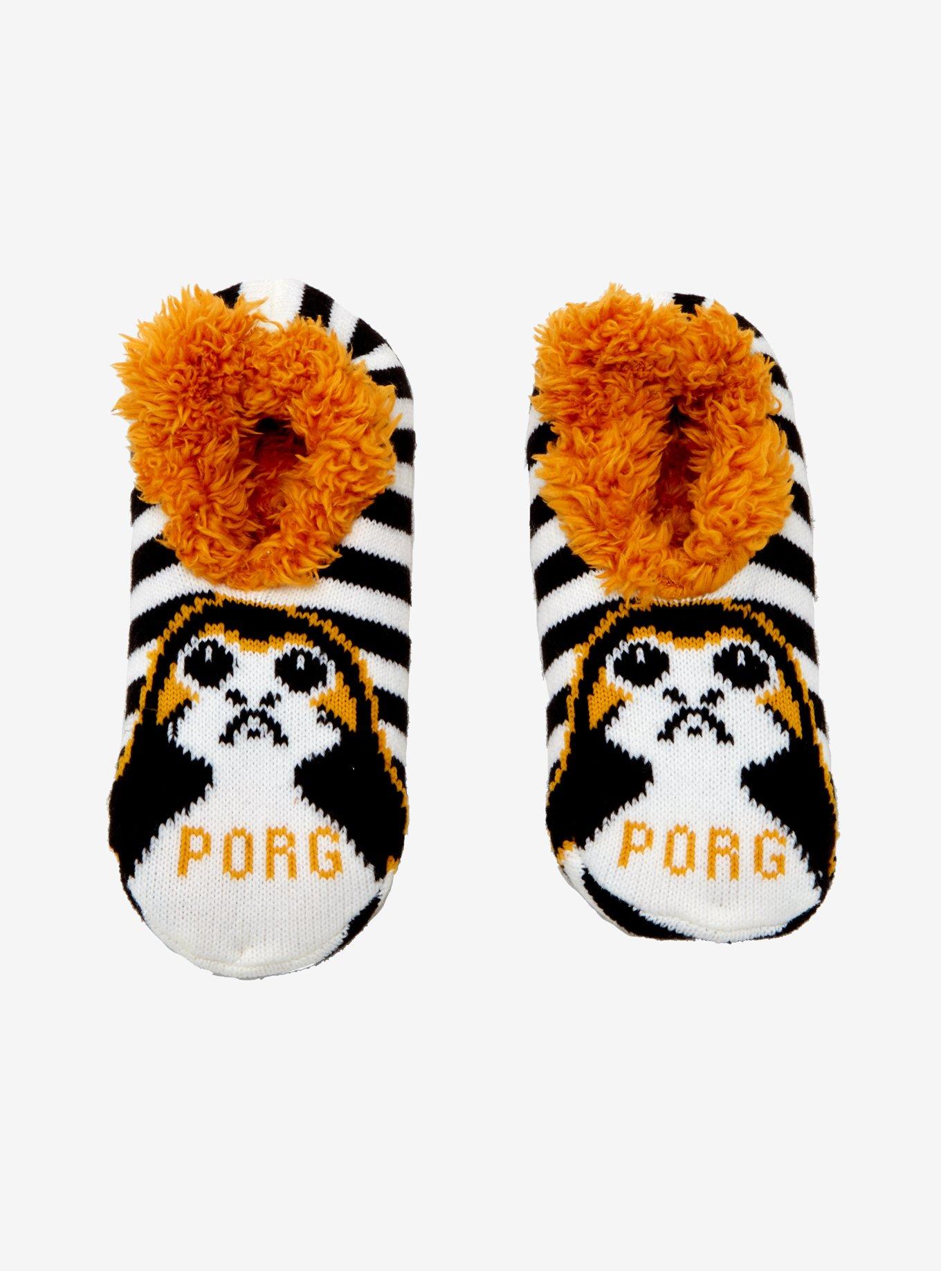 Star Wars: The Last Jedi Slip-On Porg Cozy Slippers, , alternate