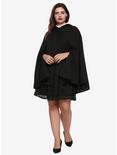 Riverdale Veronica Lodge Black Hooded Cape Plus Size Hot Topic Exclusive, , alternate