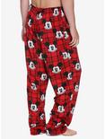 Disney Mickey Mouse Plaid Mickey Guys Pajama Pants, PLAID, alternate