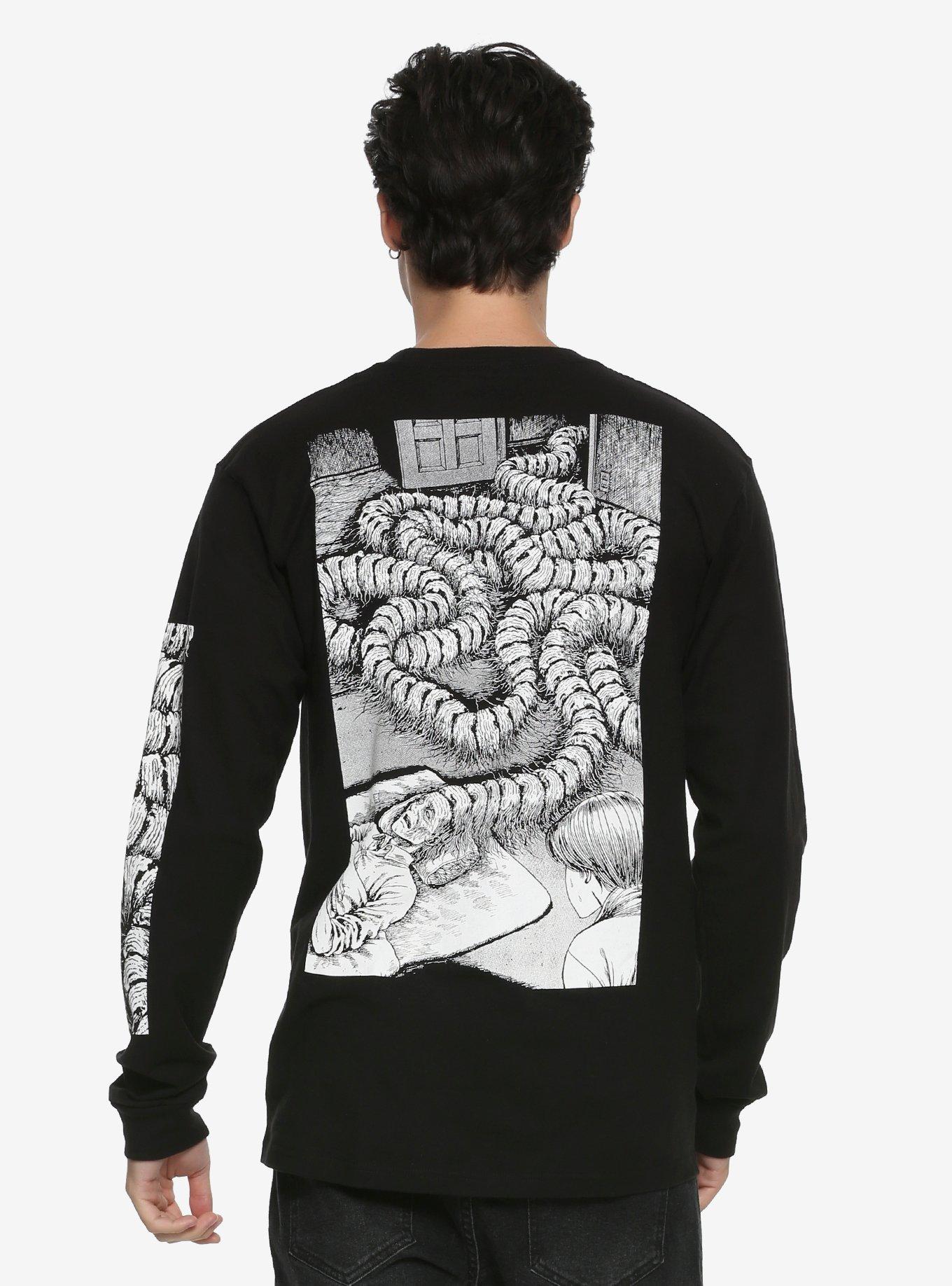 Junji Ito My Dear Ancestors Long-Sleeve T-Shirt Hot Topic Exclusive, , alternate