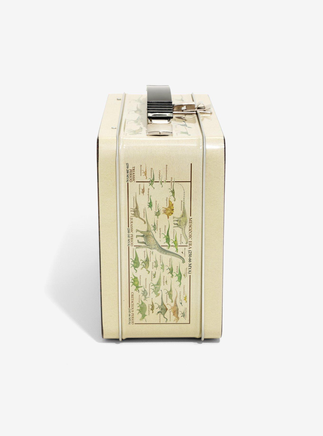 Dinosaur Embossed Metal Lunch Box, , alternate